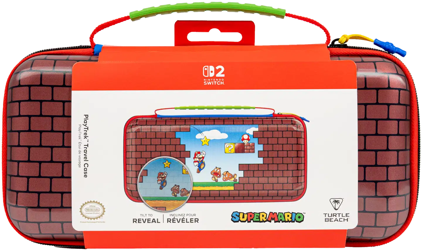 Turtle Beach suojalaukku Switch 2 PlayTrek Mario Bricks - 4
