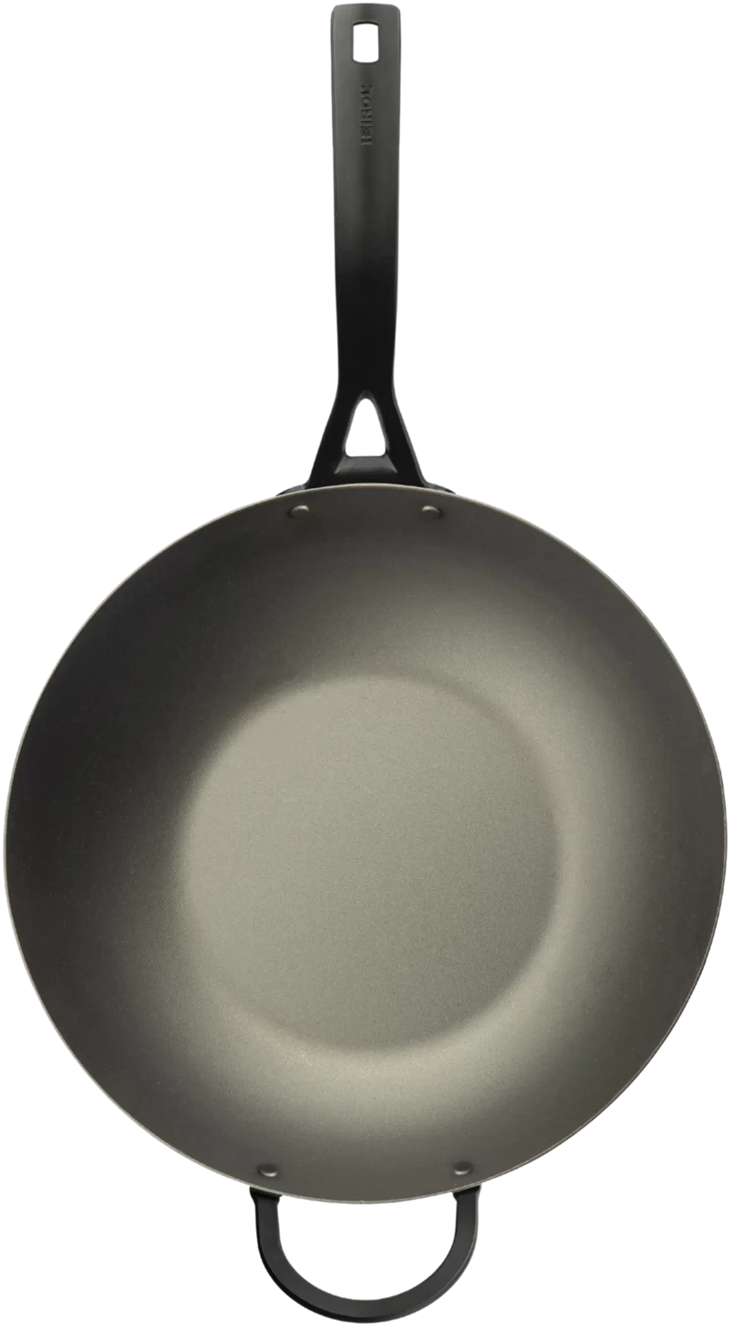 Heirol Wokkipannu 33 cm Blacksteel Pro - 1