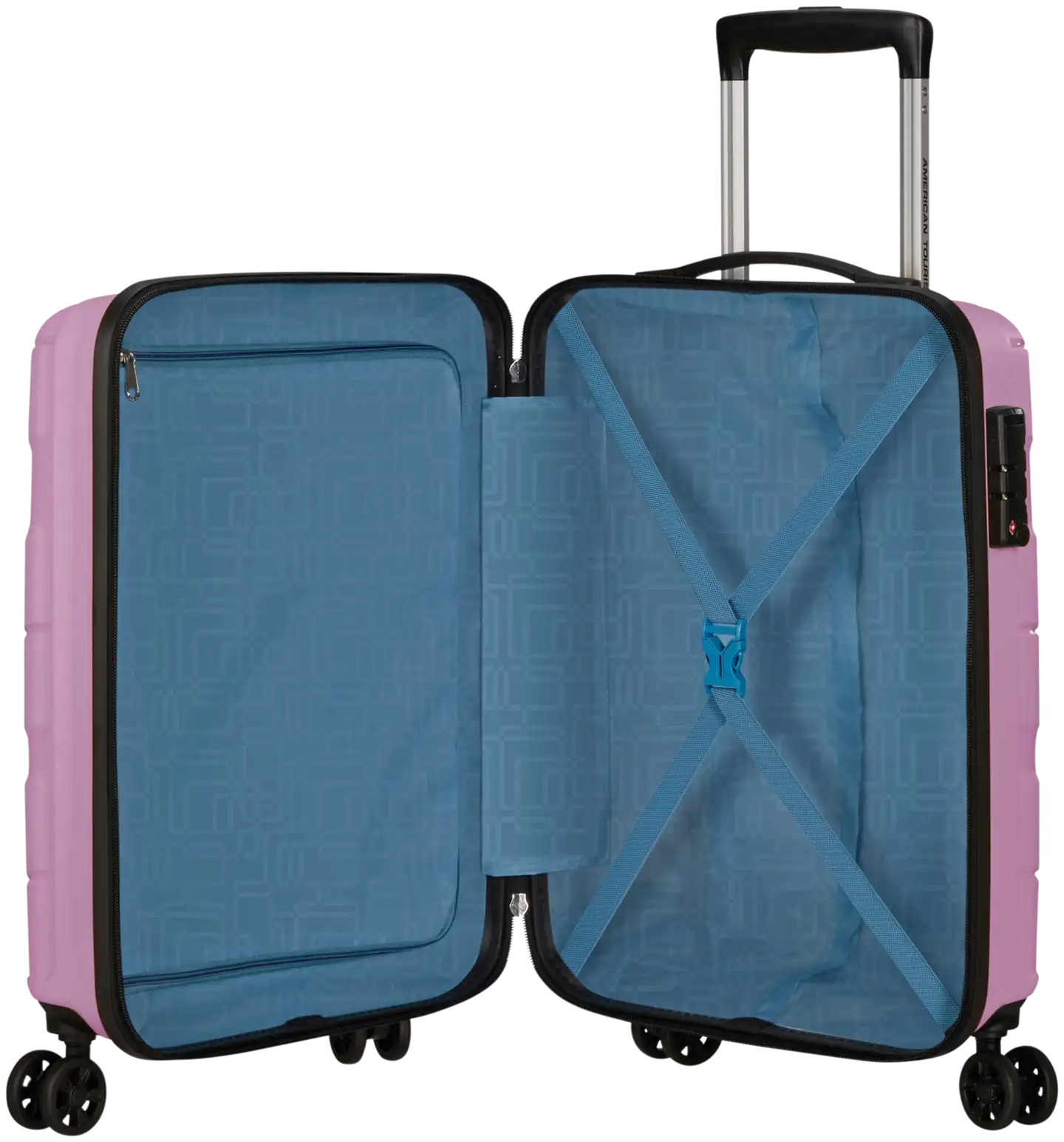 American Tourister matkalaukku Jetdriver 3.0-spinner 55/20 vaaleanpunainen - 4