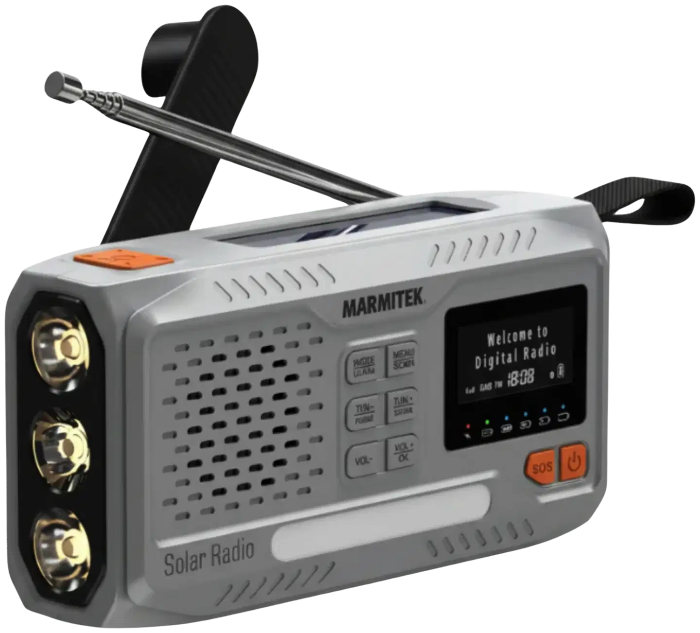 Marmitek Marmitek RESQ 100 ulkoilu- ja hätäradio - 1