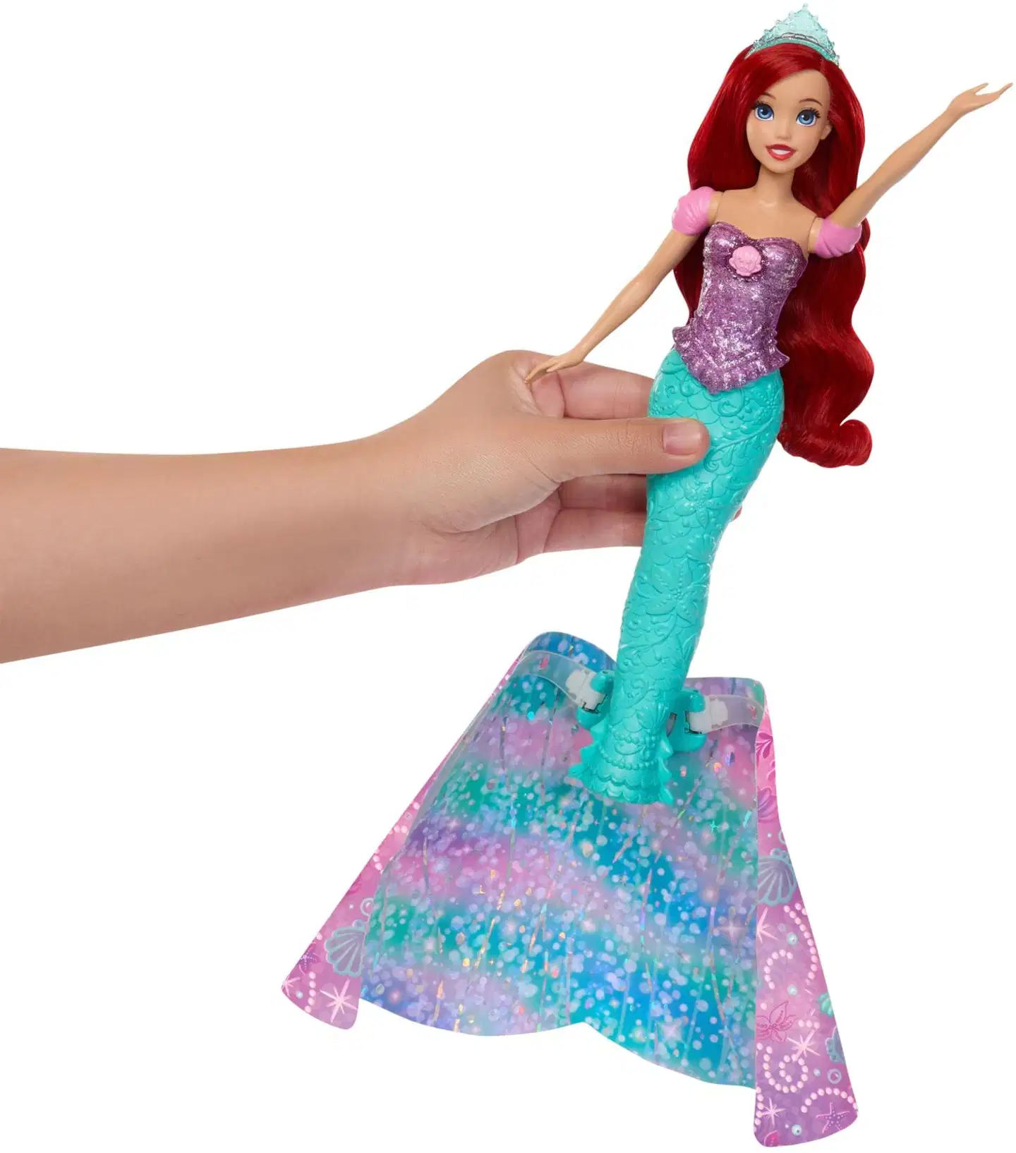 Disney Princess muuntautuva Ariel-nukke - 3