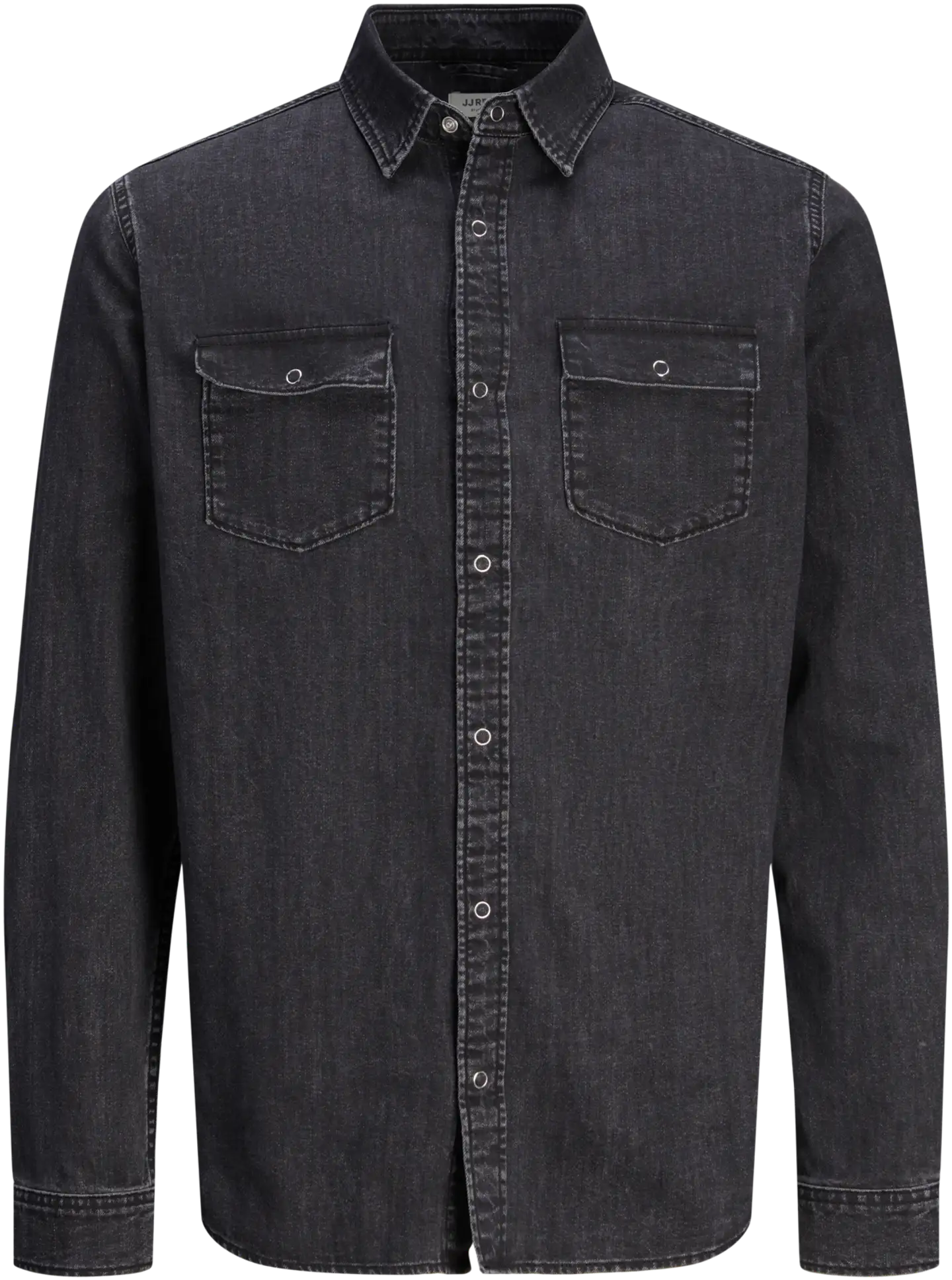 JJ REBEL miesten farkkupaita Jrebaustin - black denim