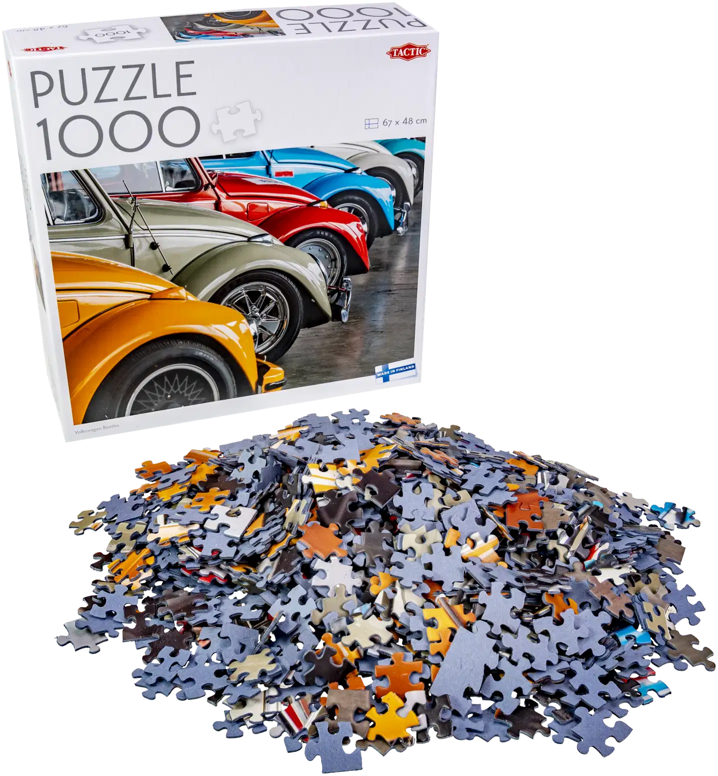 Tactic Palapeli Puzzle Lovers Volkswagen Beetles 1000 palaa - 2
