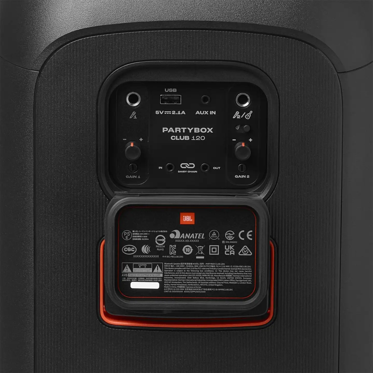 JBL Bluetooth kaiutin PartyBox 120 + 2kpl langaton mikrofoni - 15