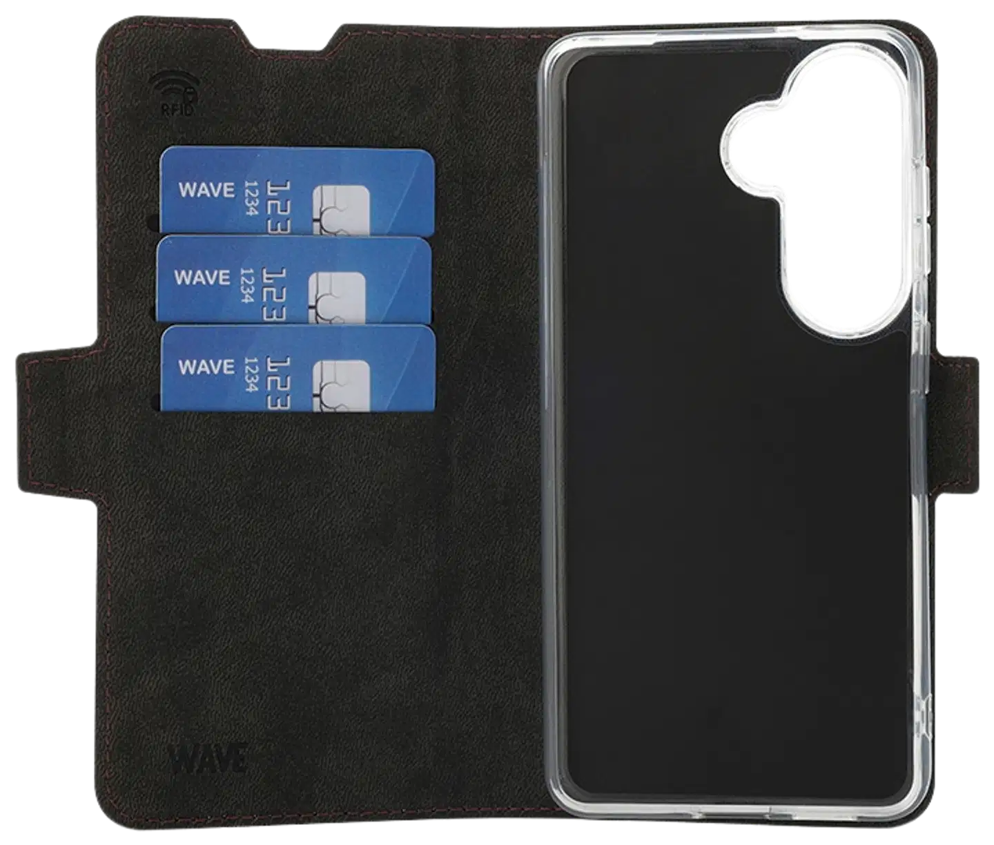 Wave Book Case, Samsung Galaxy S26 5G, Smoky Sangria - 3