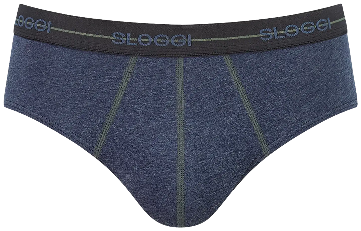 Sloggi miesten alushousut start midi mallinen tuplapakkaus - V004-MULTIPLE COLOURS 4 - 2