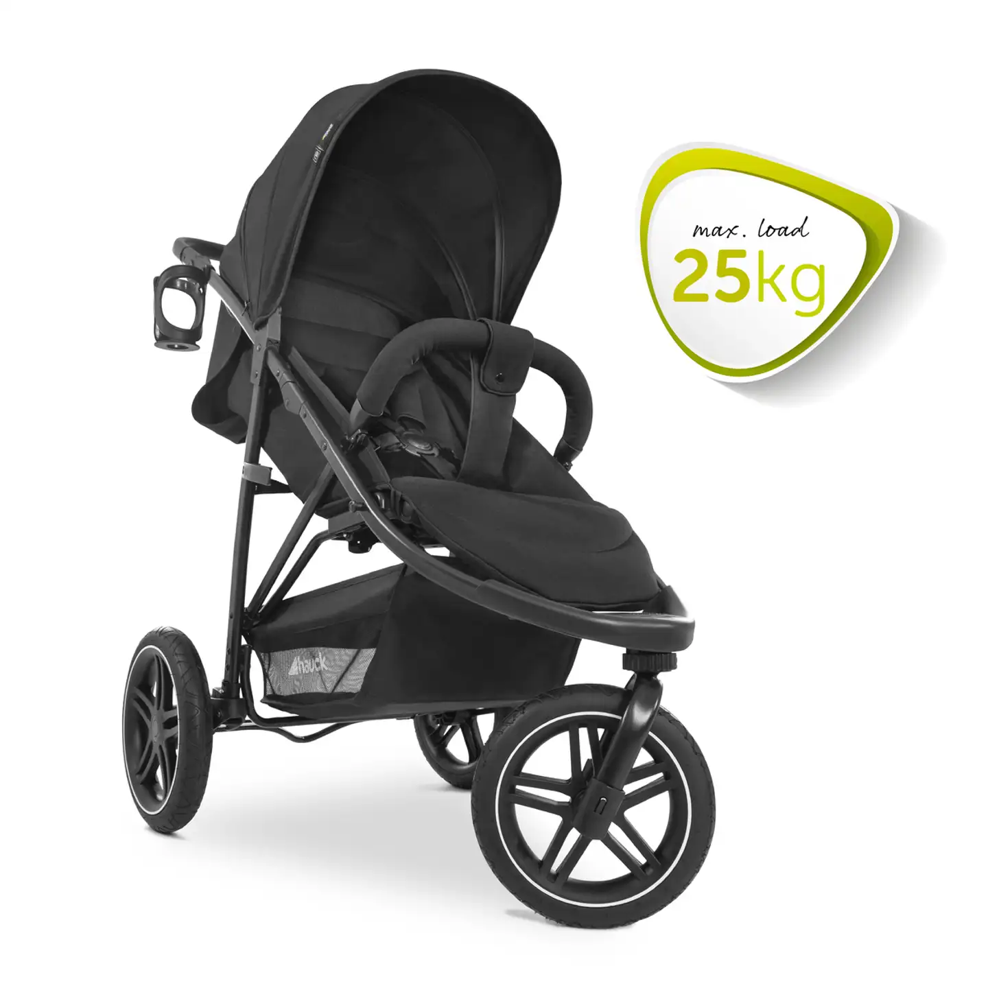 Hauck rattaat Rapid 3R musta - 17