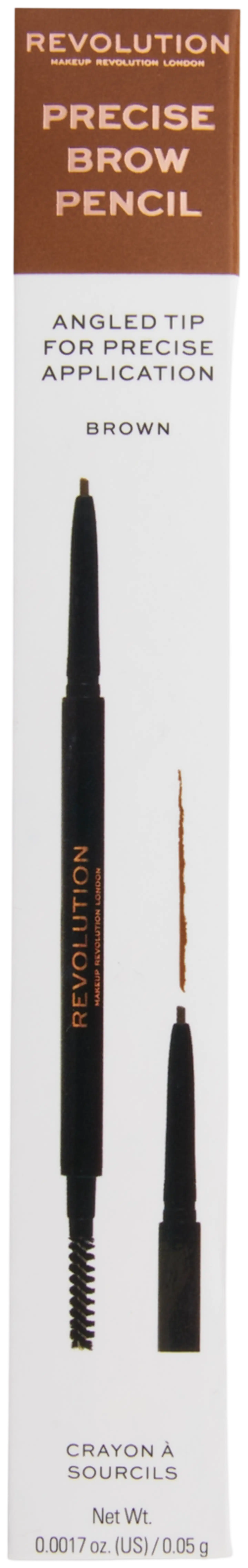 Revolution precise brow kulmakynä 5g keskiruskea - brown - 1