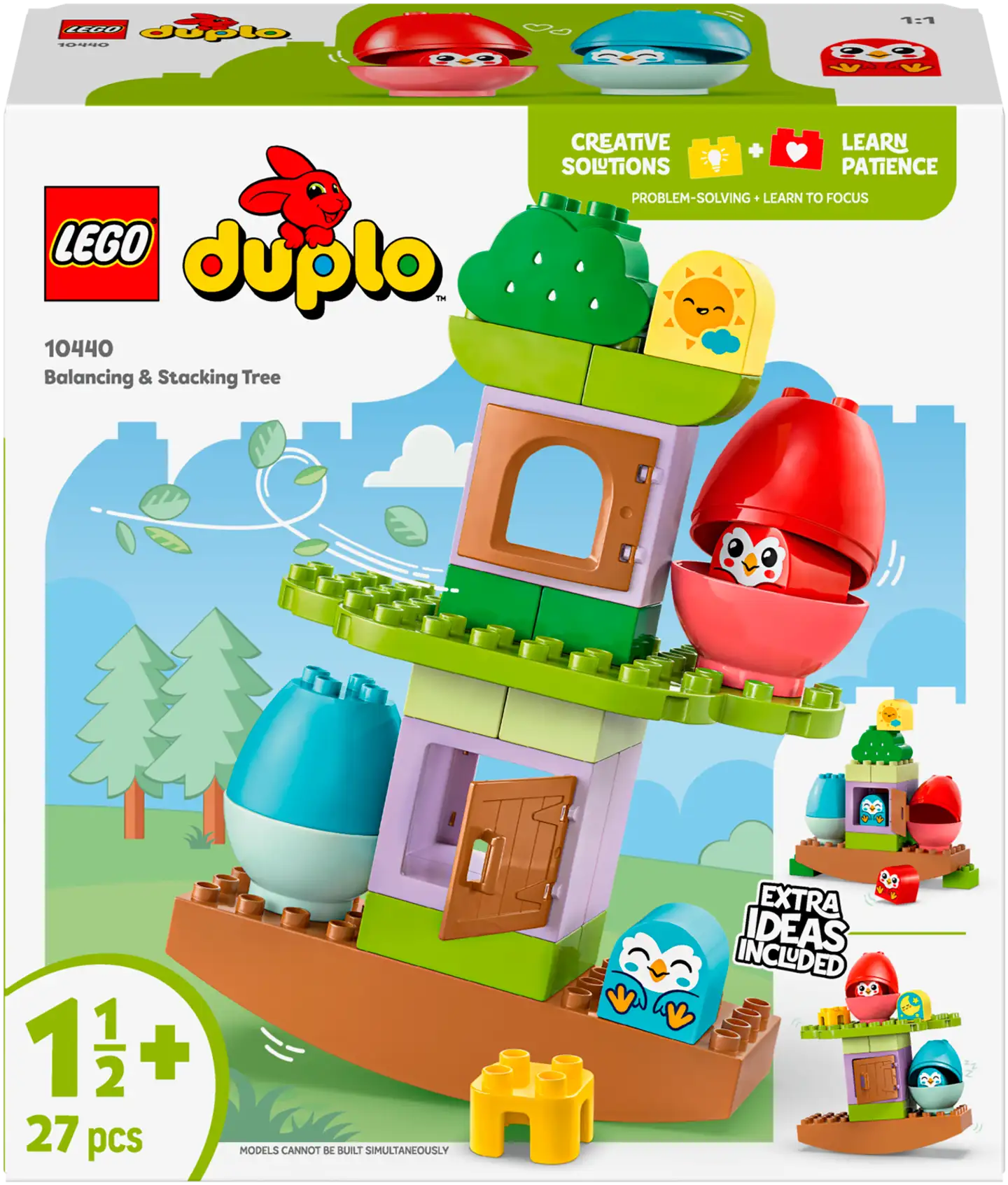 LEGO® DUPLO My First 10440 Tasapainottelu- ja pinoamispuu - 2