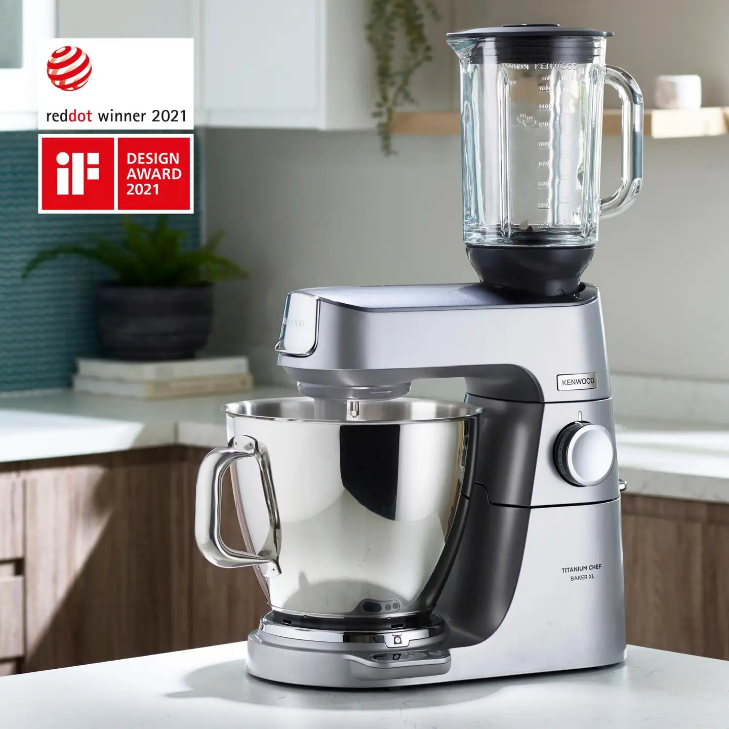 Kenwood Titanium Chef Baker XL yleiskonepaketti KVL85.224SI - 4