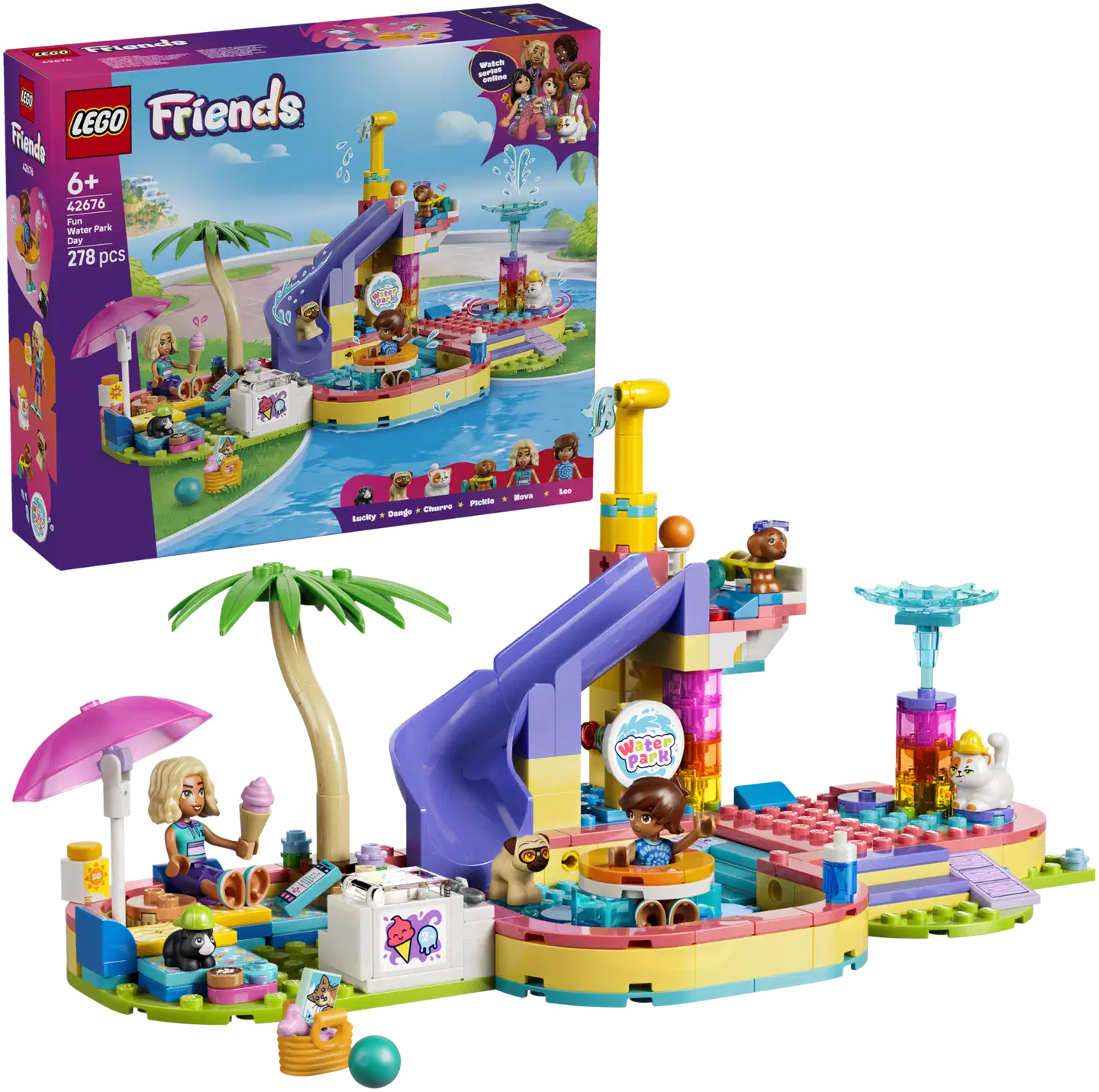 LEGO® Friends 42676 Hauska päivä vesipuistossa - 1