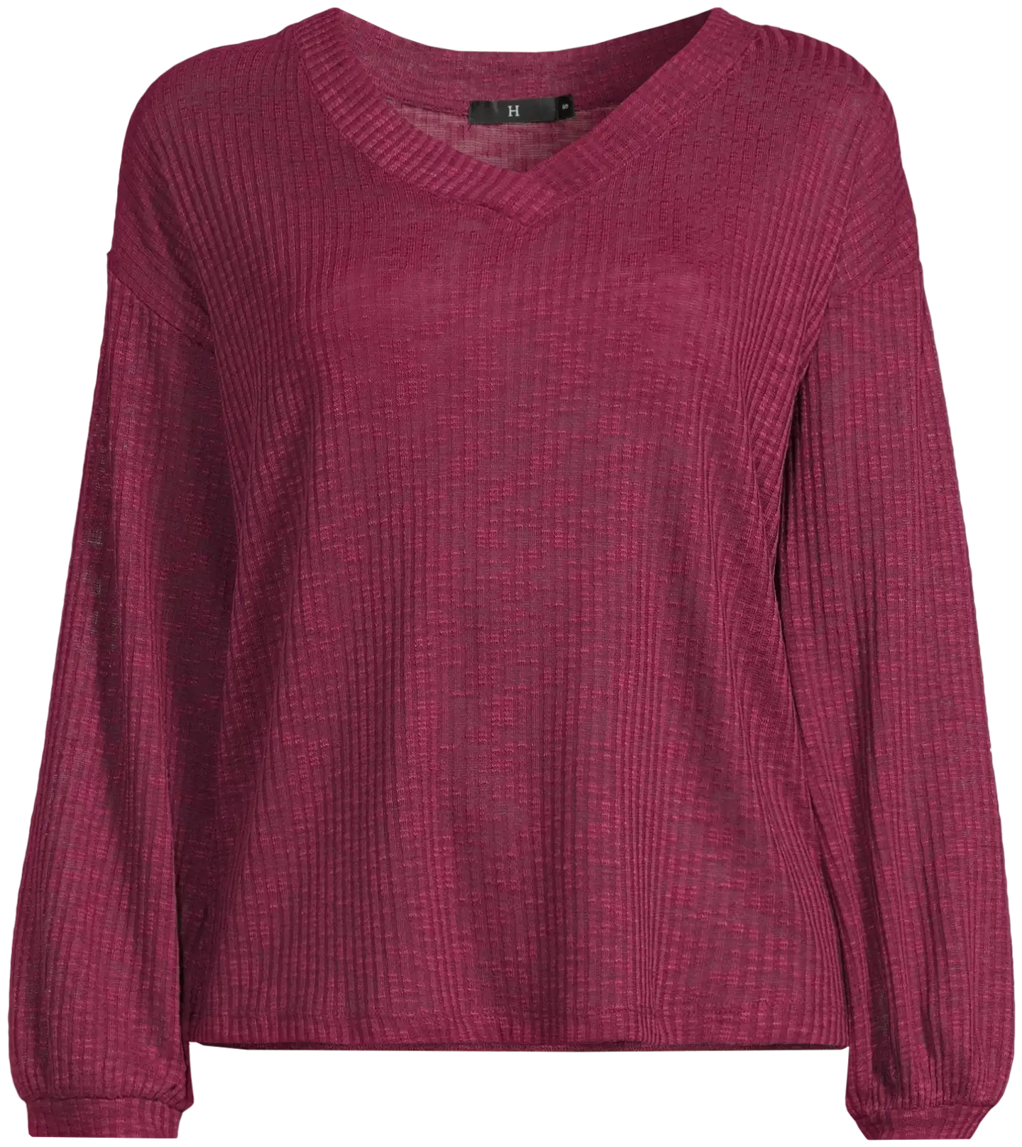 House naisten neulepusero 213H263304 - dark wine - 2