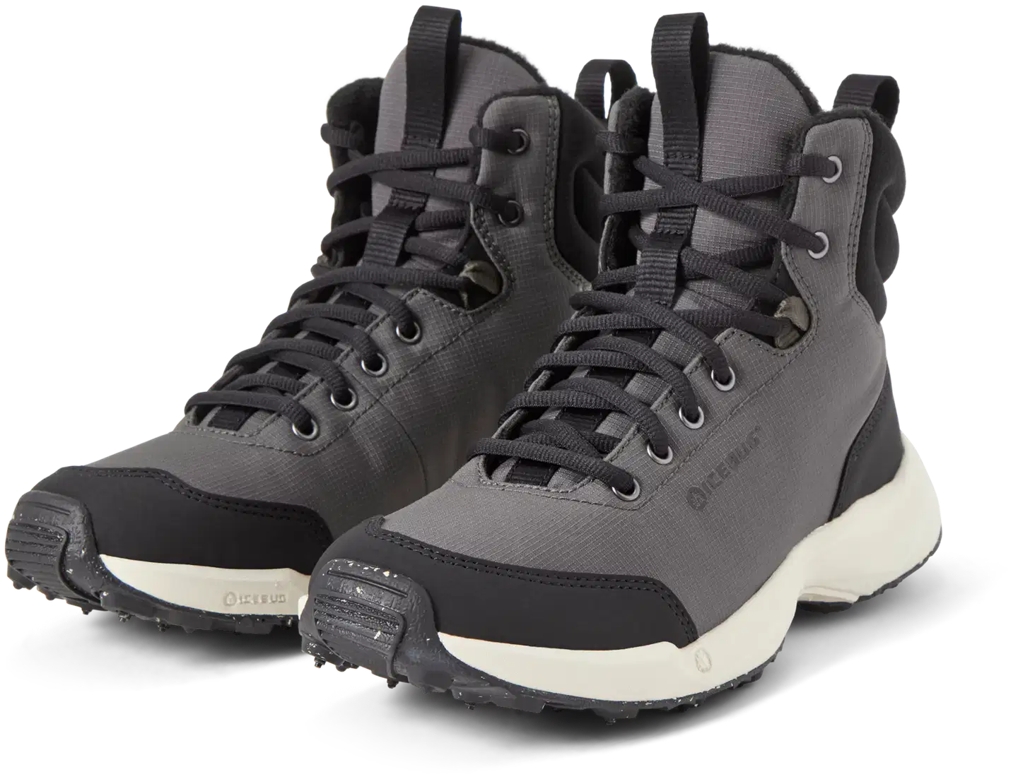 Icebug miesten nastaulkoilukenkä Nirak 3 BUGrip Grey - Beluga - 3