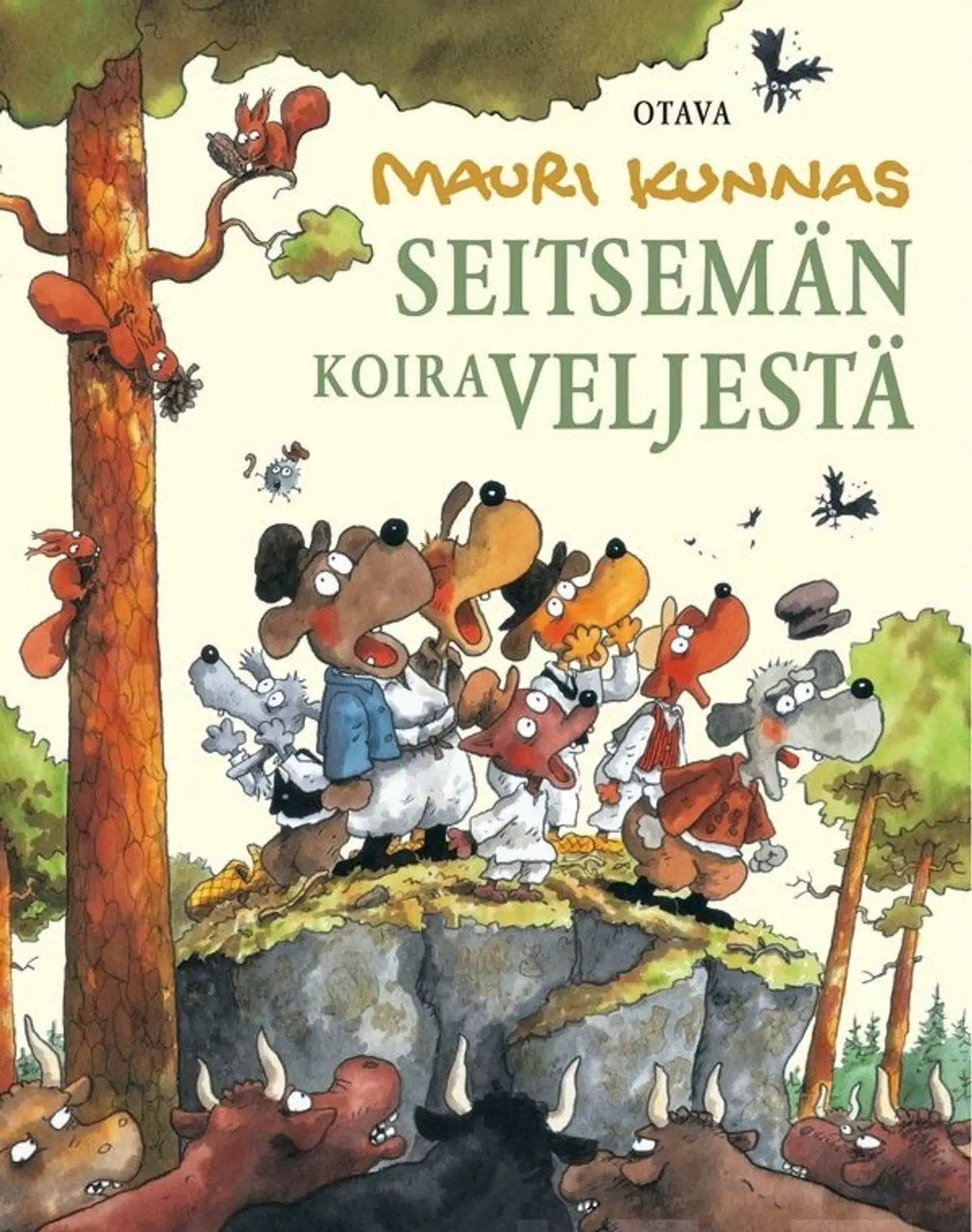 Kunnas, Seitsemän koiraveljestä - Koiramainen versio Aleksis Kiven romaanista Seitsemän veljestä