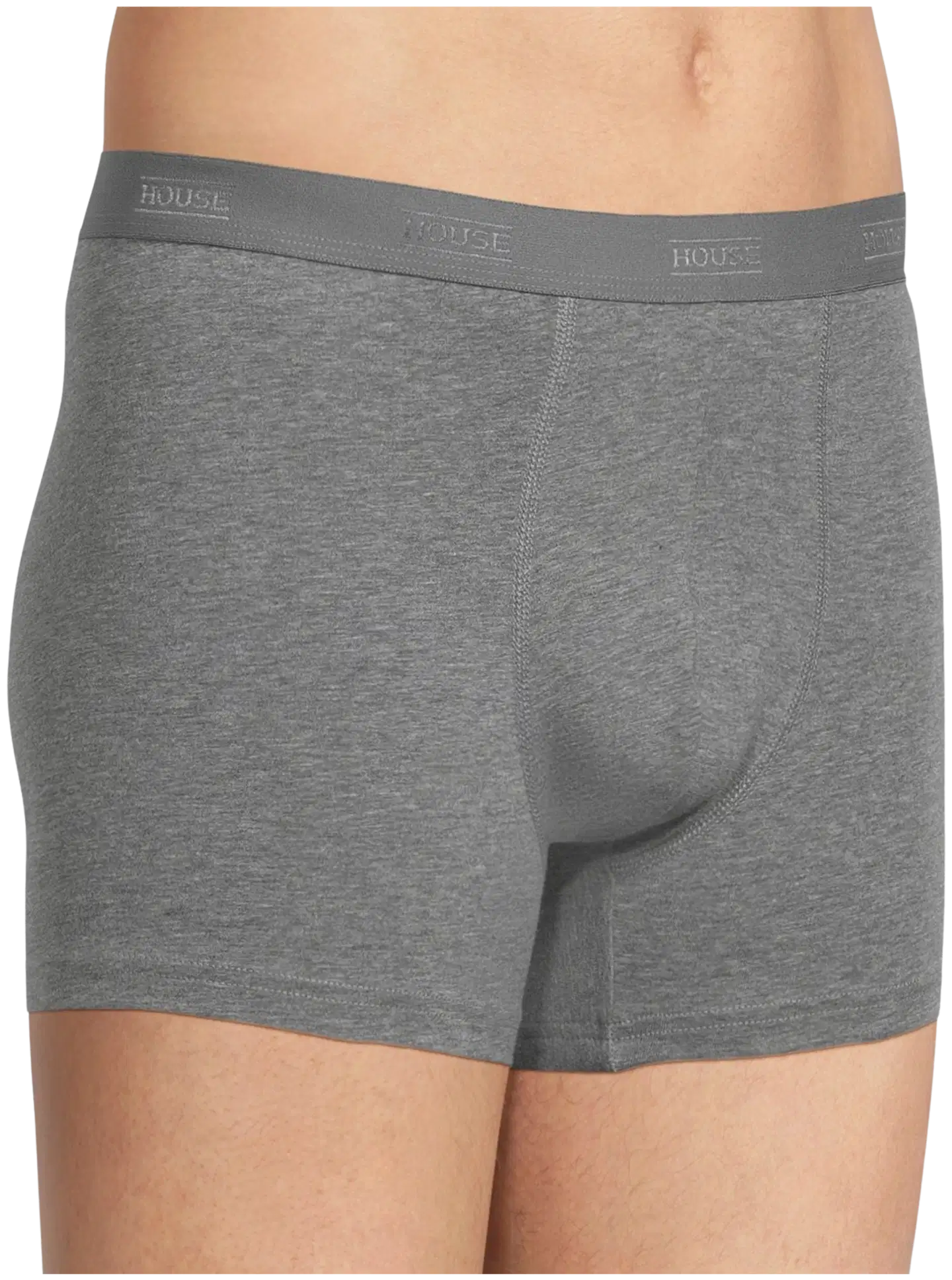 House miesten bokserit 2-pack - Meleerattu harmaa - 4