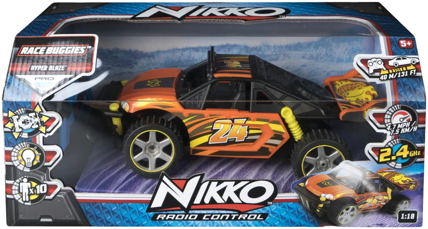 Nikko 23cm Race Buggies Hyper Blaze RC-auto - 3