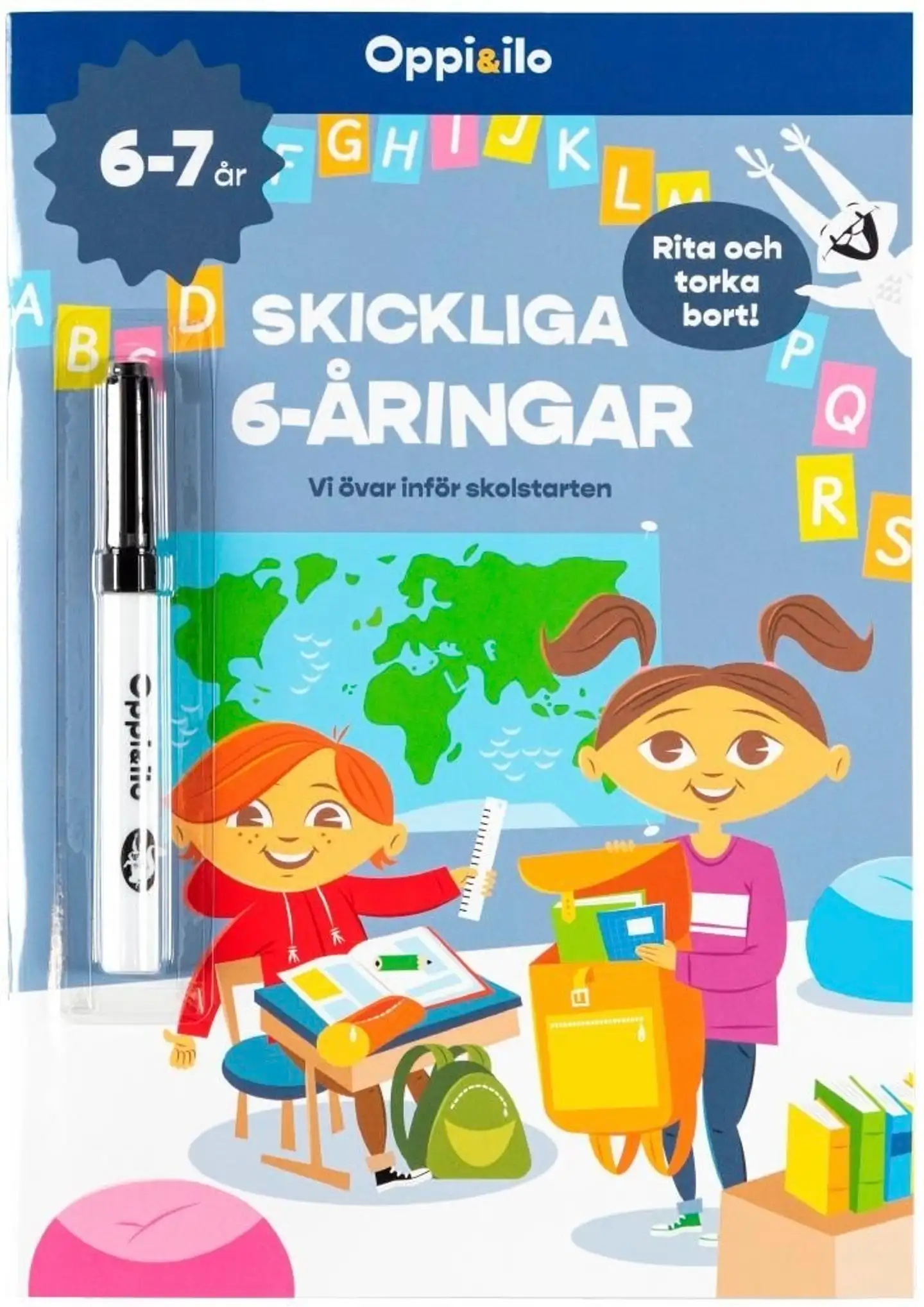 Laitila, Skickliga 6-åringar -pysselbok 6-7 år - Vi övar inför skolstarten