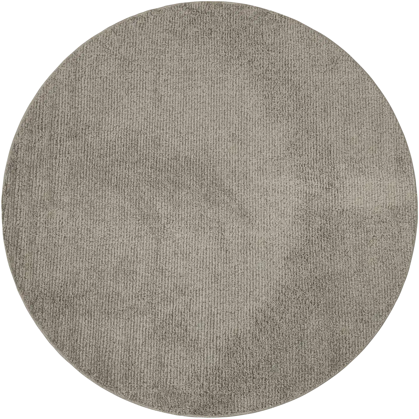 House nukkamatto Puffy pyöreä 130 cm vaaleanharmaa - 1