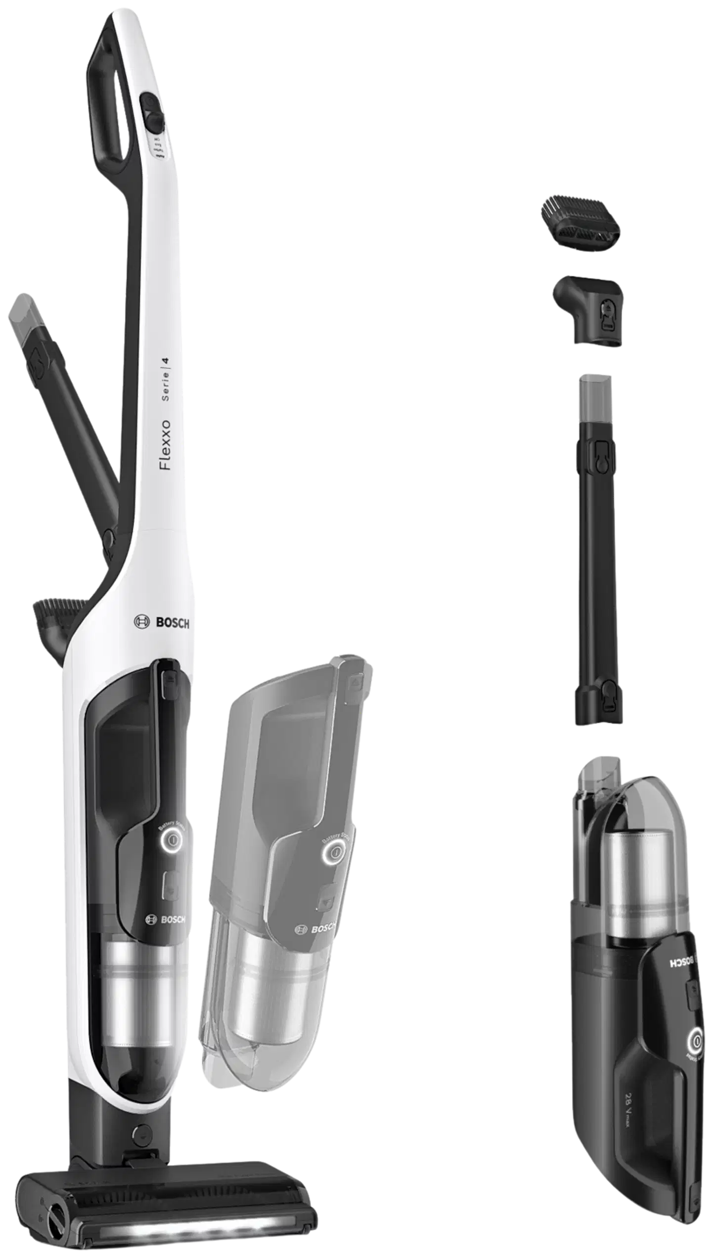 Bosch Serie 4 Flexxo 28 Vmax varsi-imuri BHH4WM28 - 1