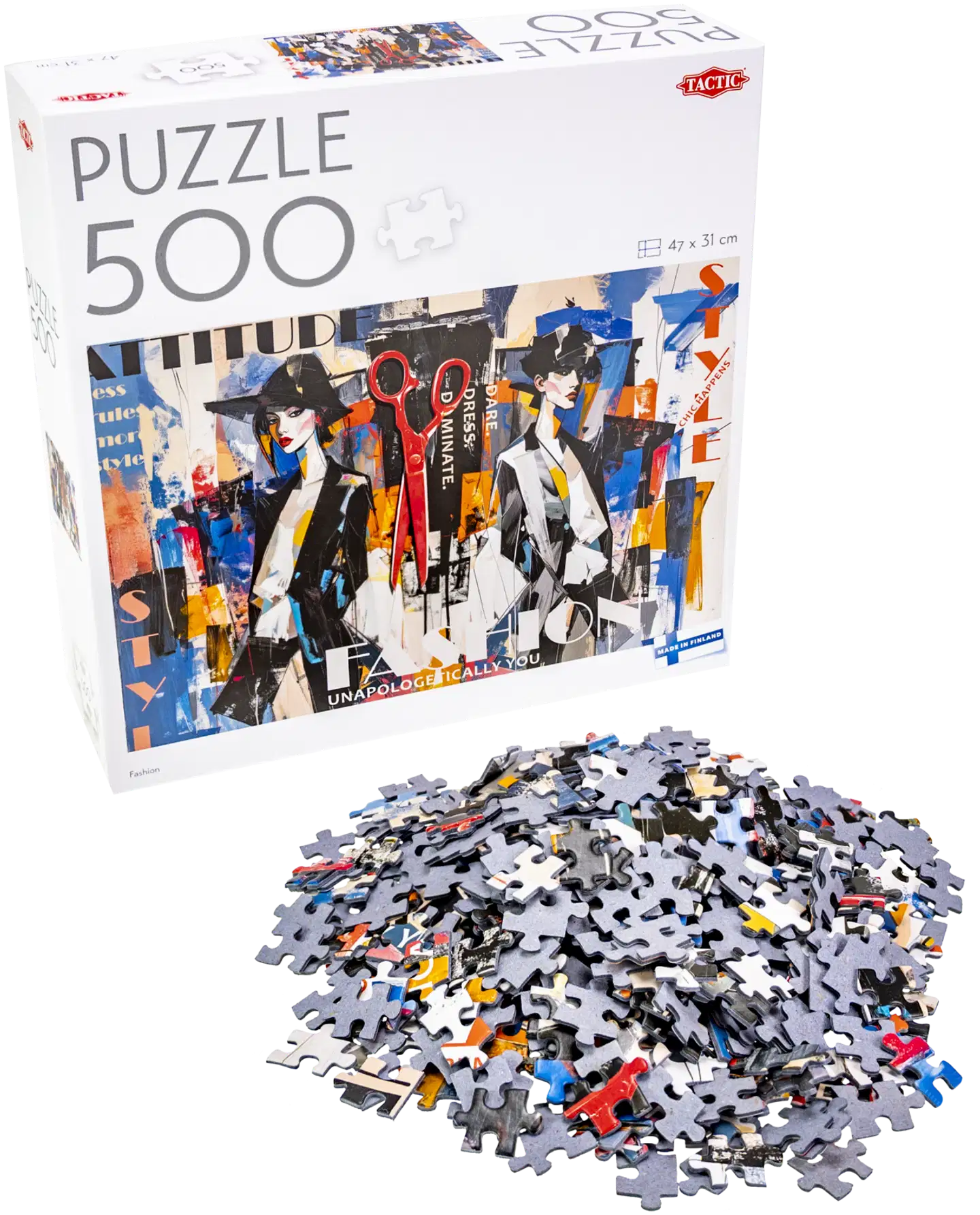 Tactic Palapeli Puzzle Lovers Fashion 500 palaa - 2