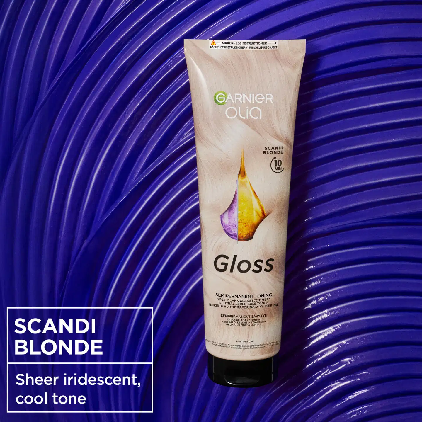 Garnier Olia Gloss kiiltoa antava sävyte Scandi Blonde 150ml - 2