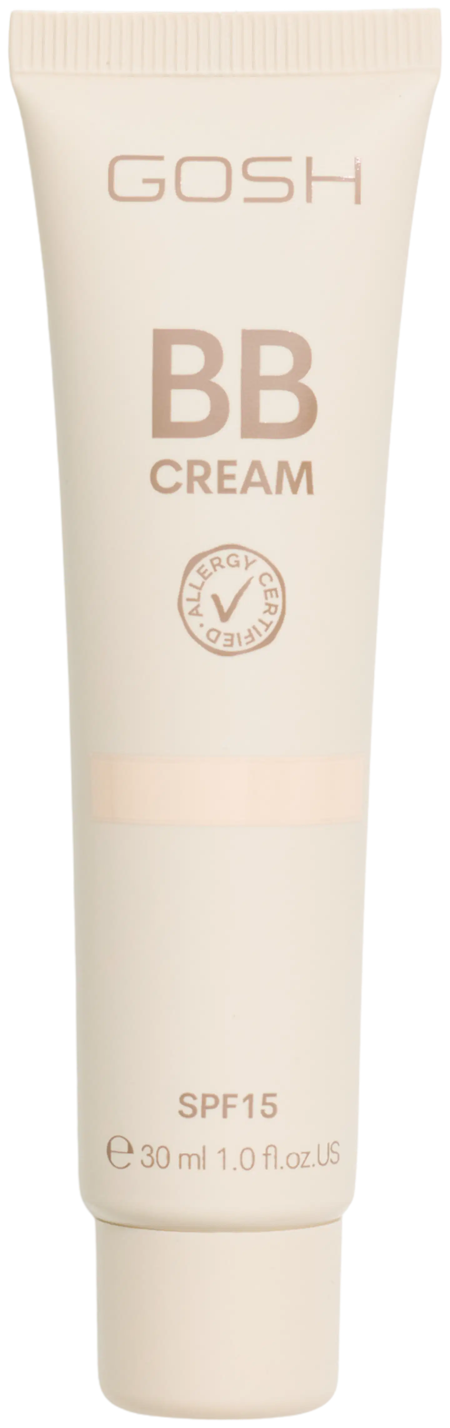 Gosh BB Cream 03 Warm Beige BB-voide 30ml - Sand - 1