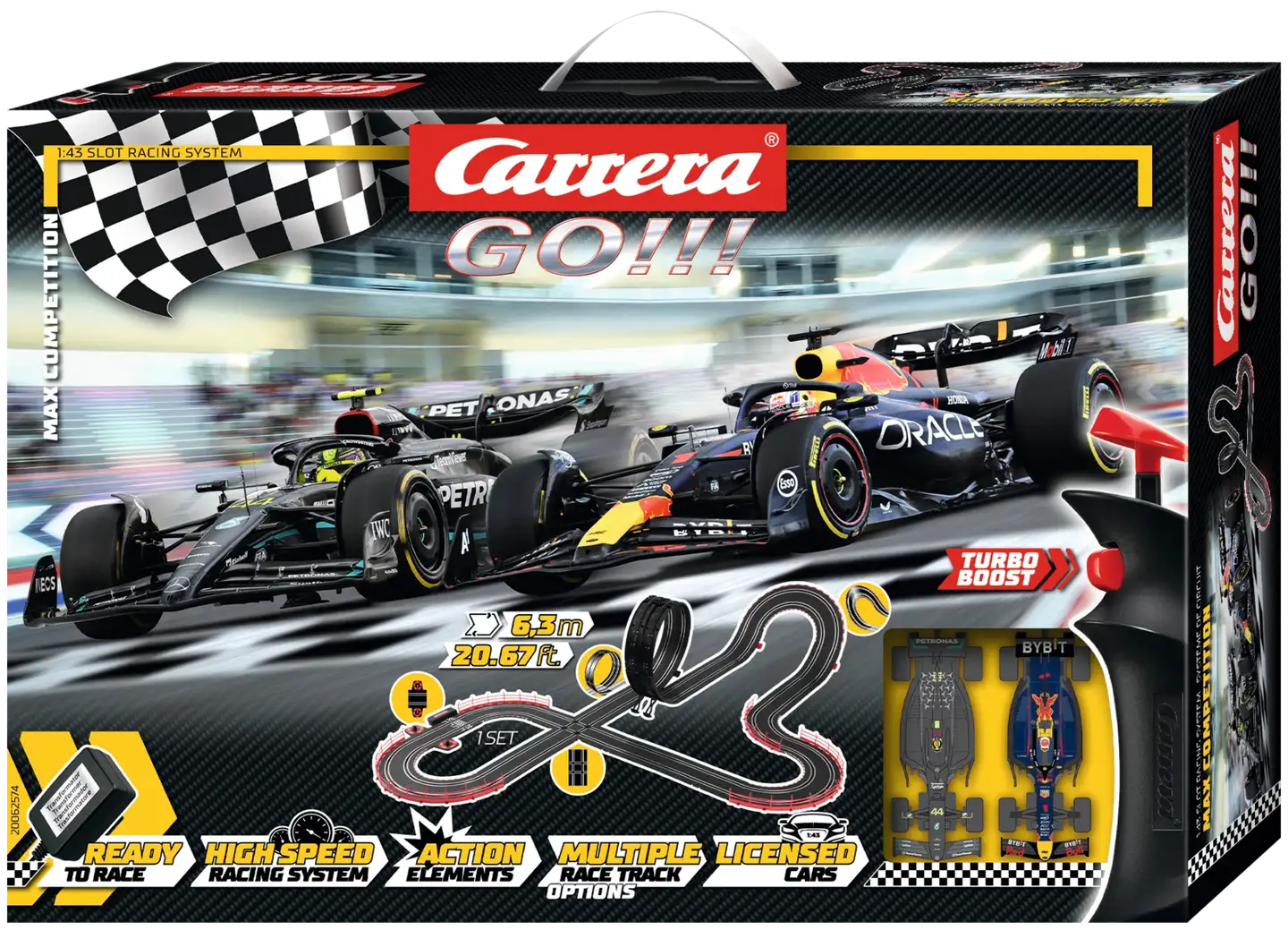 Carrera GO!!! autorata Max Competition - 5