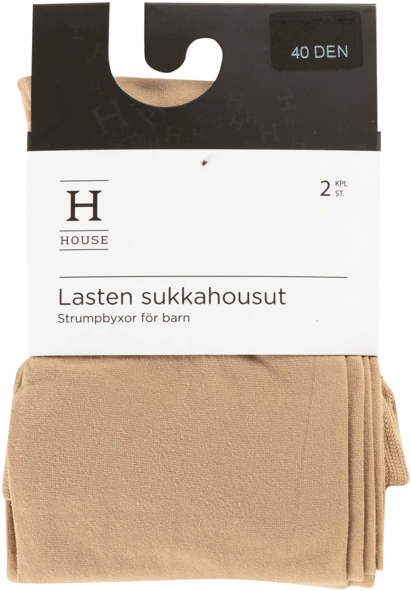 House lasten ohuet sukkahousut 2-pack 40 DEN - beige light