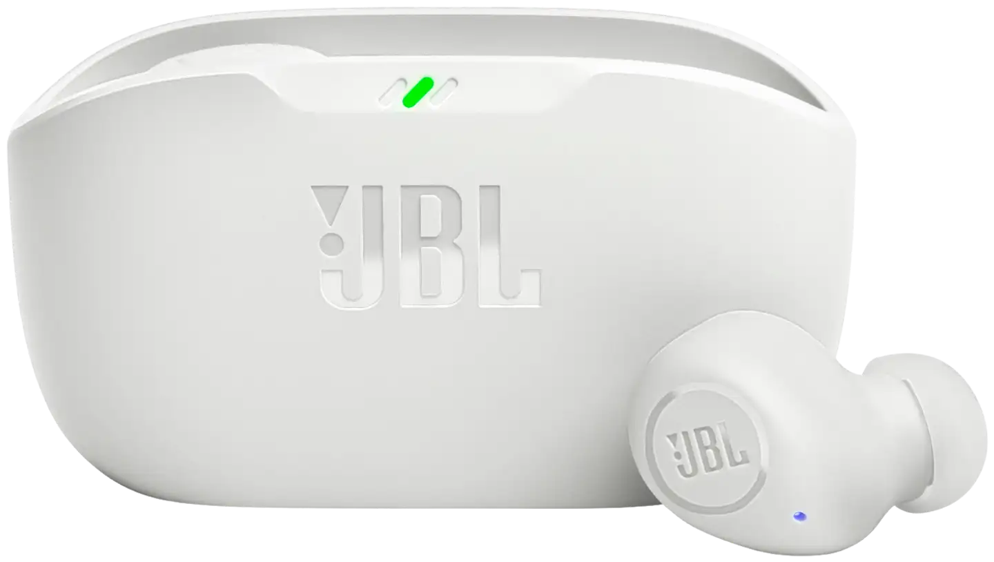 JBL Bluetooth nappikuulokkeet Vibe Buds valkoinen - 1