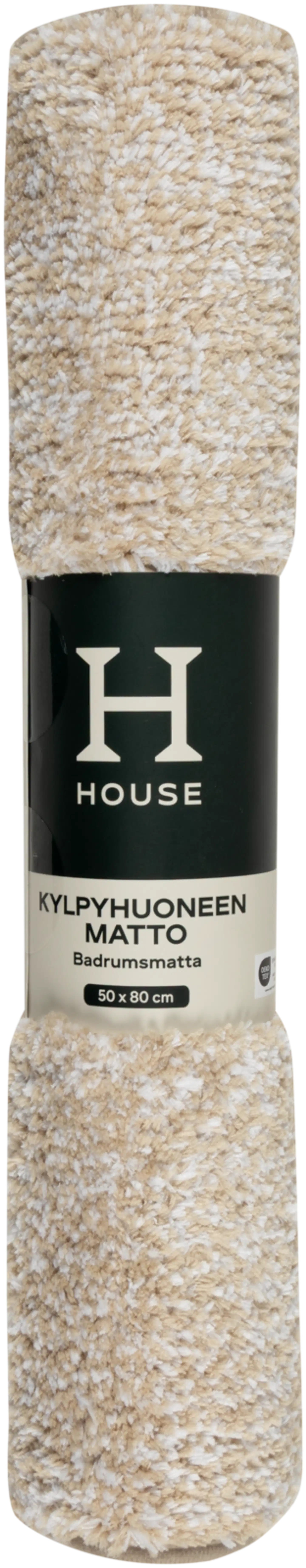 House kylpyhuoneenmatto Melange 50x80 cm beige - 2