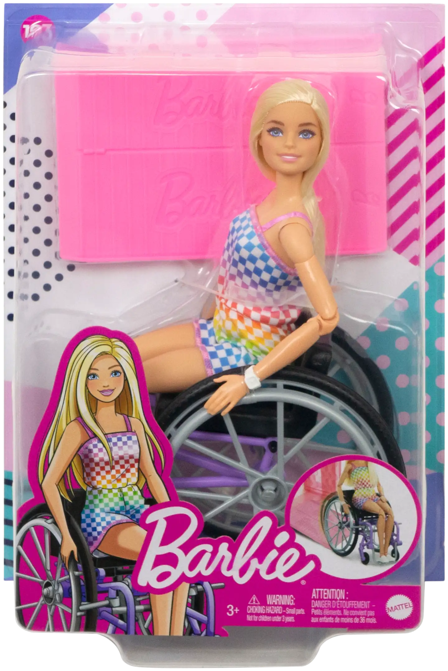 Barbie Wheelchair Barbie Hjt13 - 3