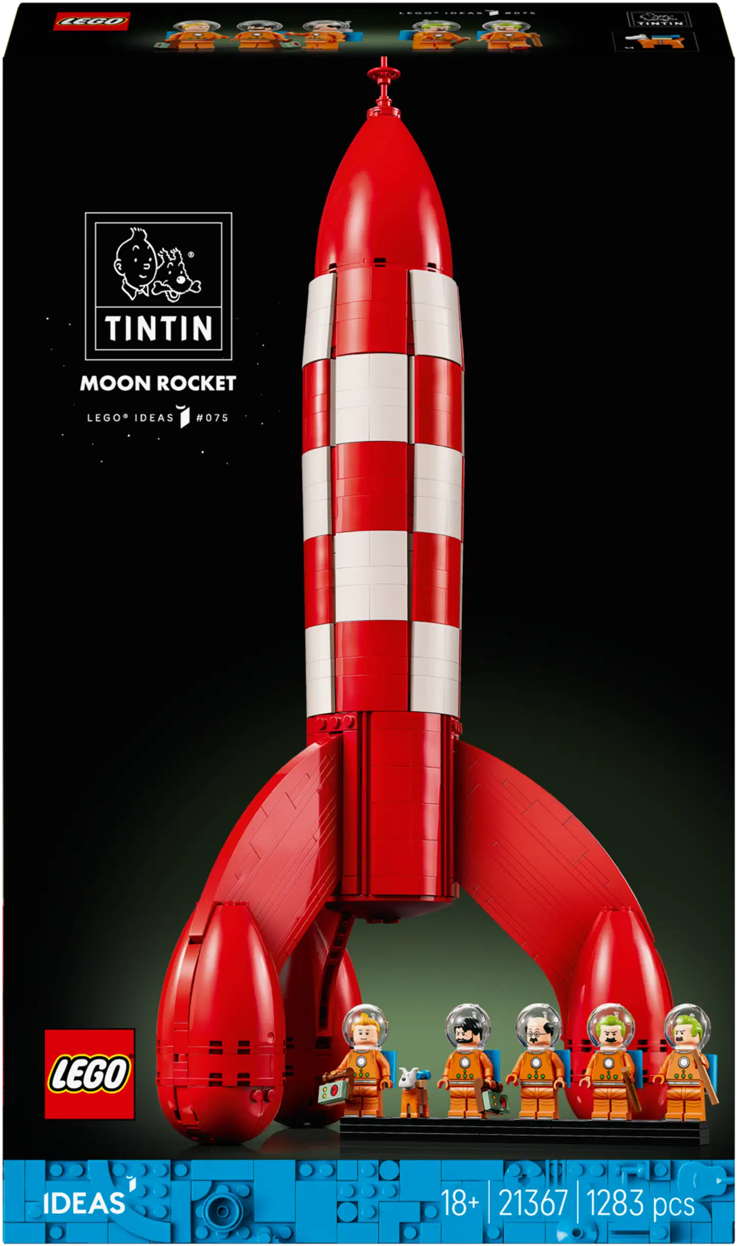 LEGO® Ideas 21367 Tintin®-sarjakuvan kuuraketti - 4