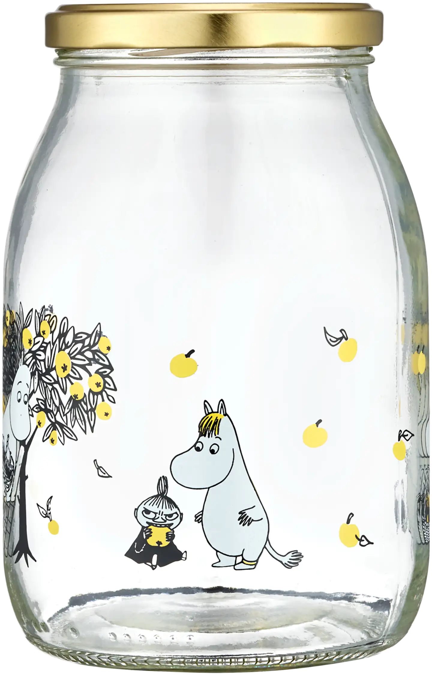 Muurla Muumi lasipurkki 1L Omenat - 3