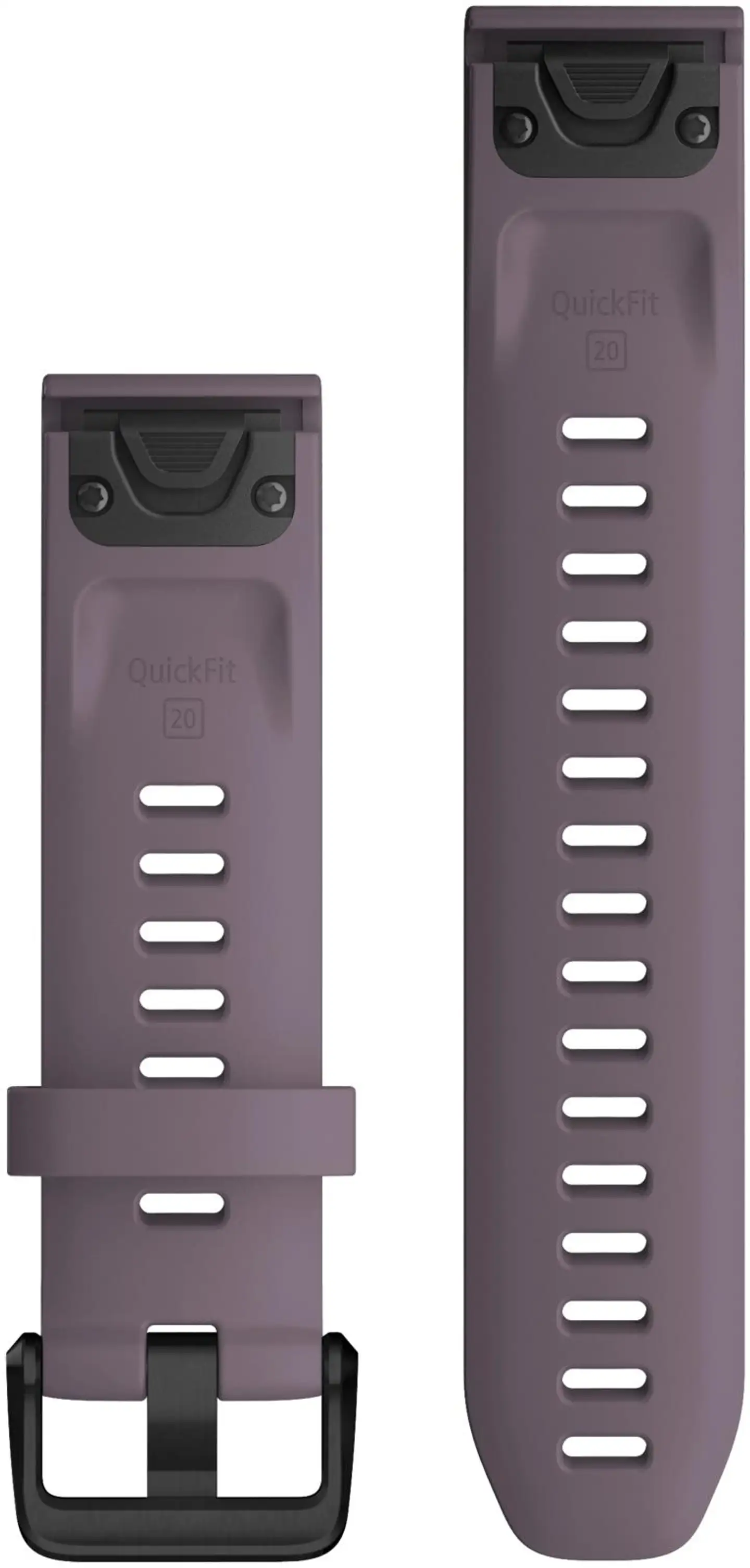 Garmin kellohihna QuickFit 20 silikoni violetti - 2