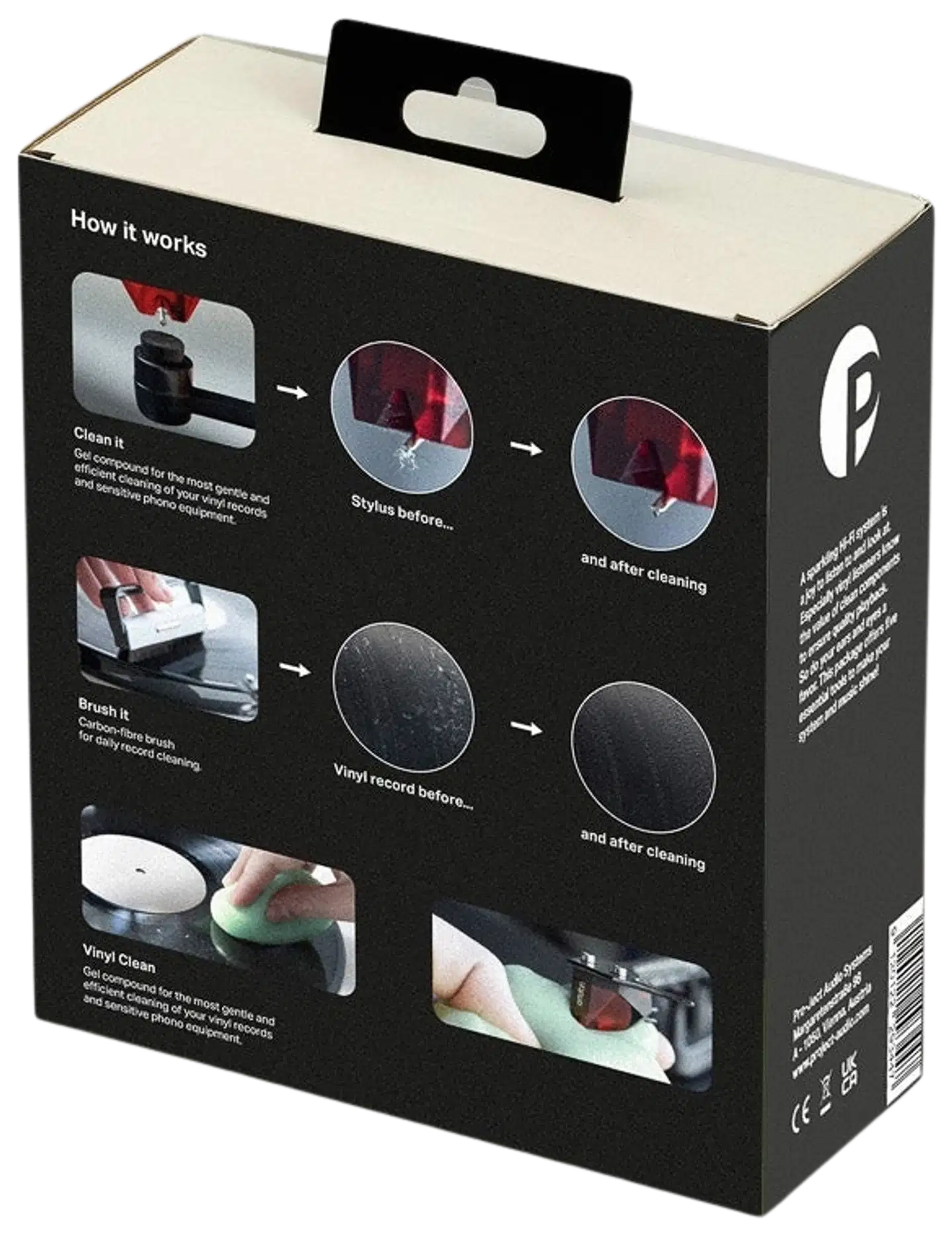 Pro-Ject Levysoitintarvike Cleaning Set Advanced - 3