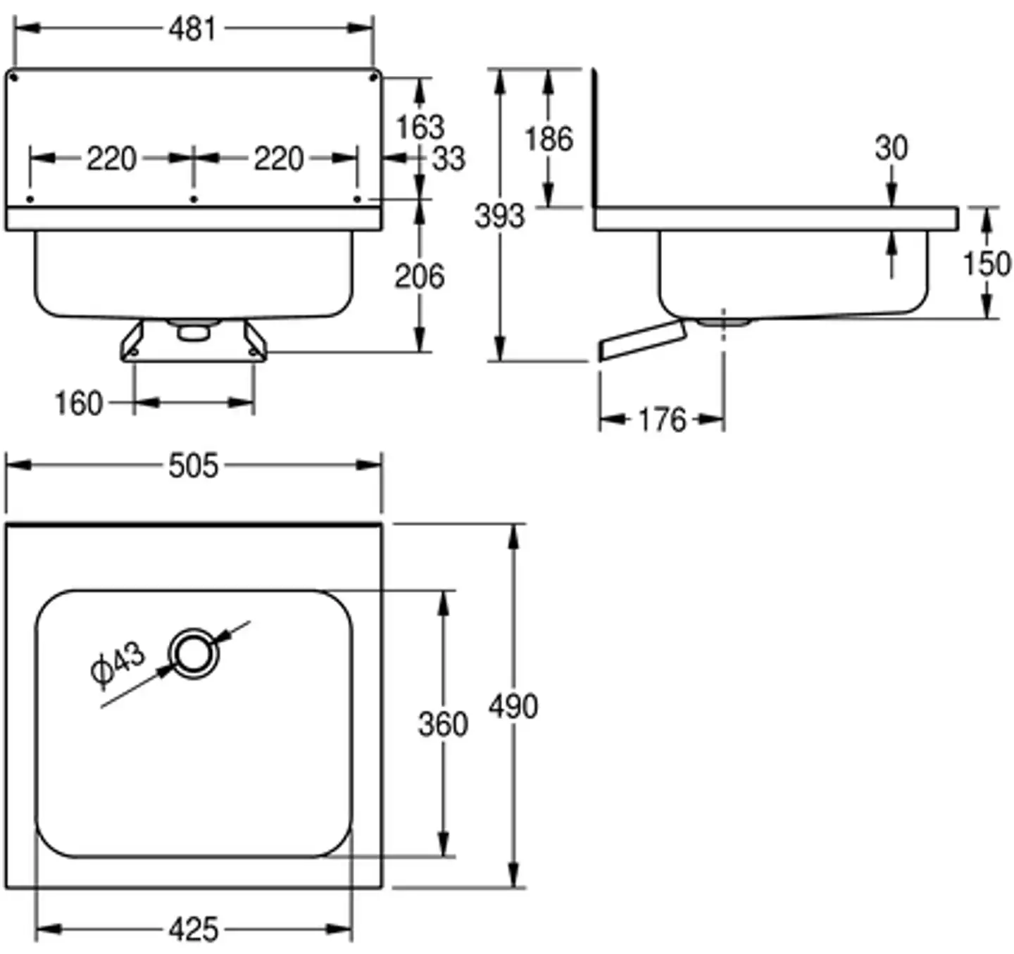 Franke rst-pesuallas keitele 340020 - 2