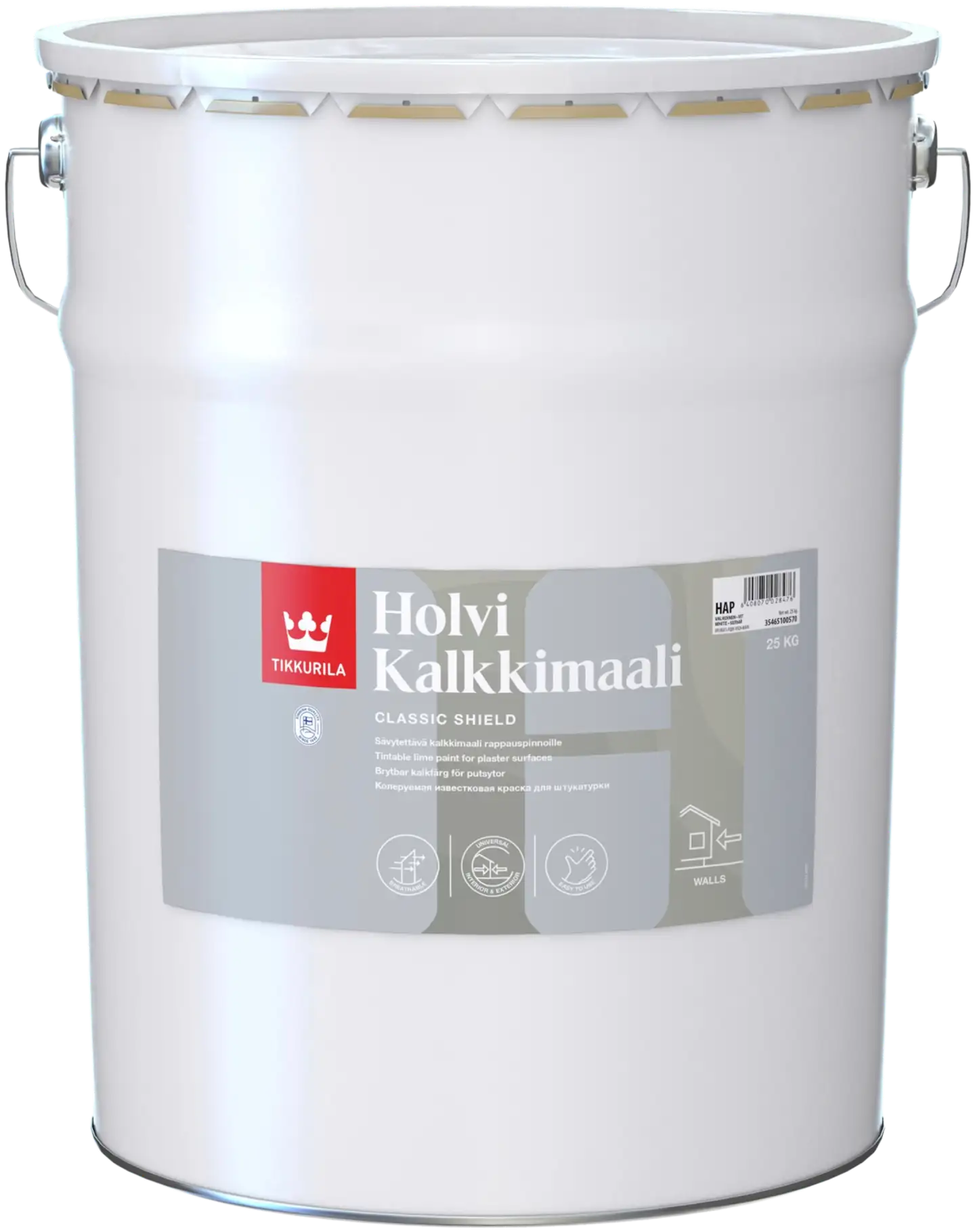 Tikkurila Holvi kalkkimaali 25kg HAP valkoinen sävytettävissä