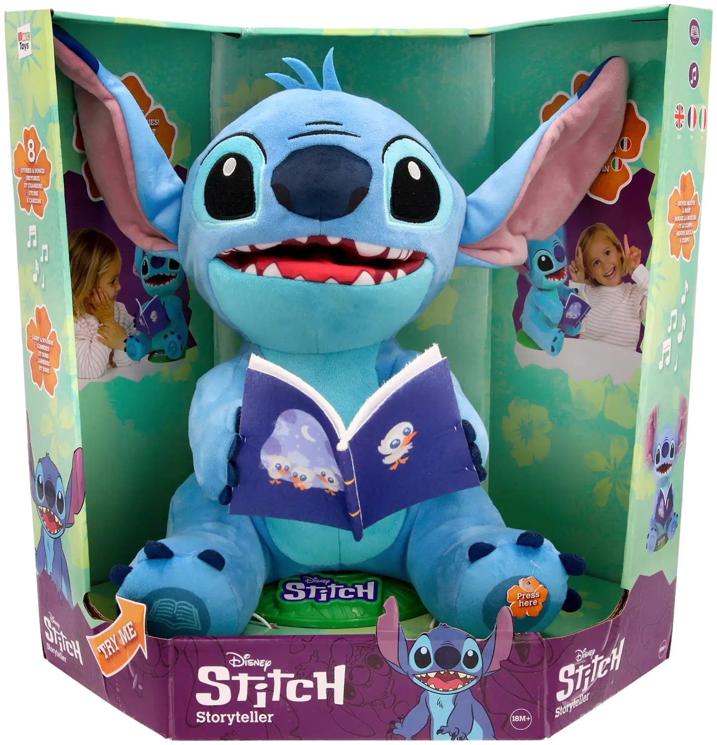 Disney Stitch Storyteller -Pehmolelu - 7