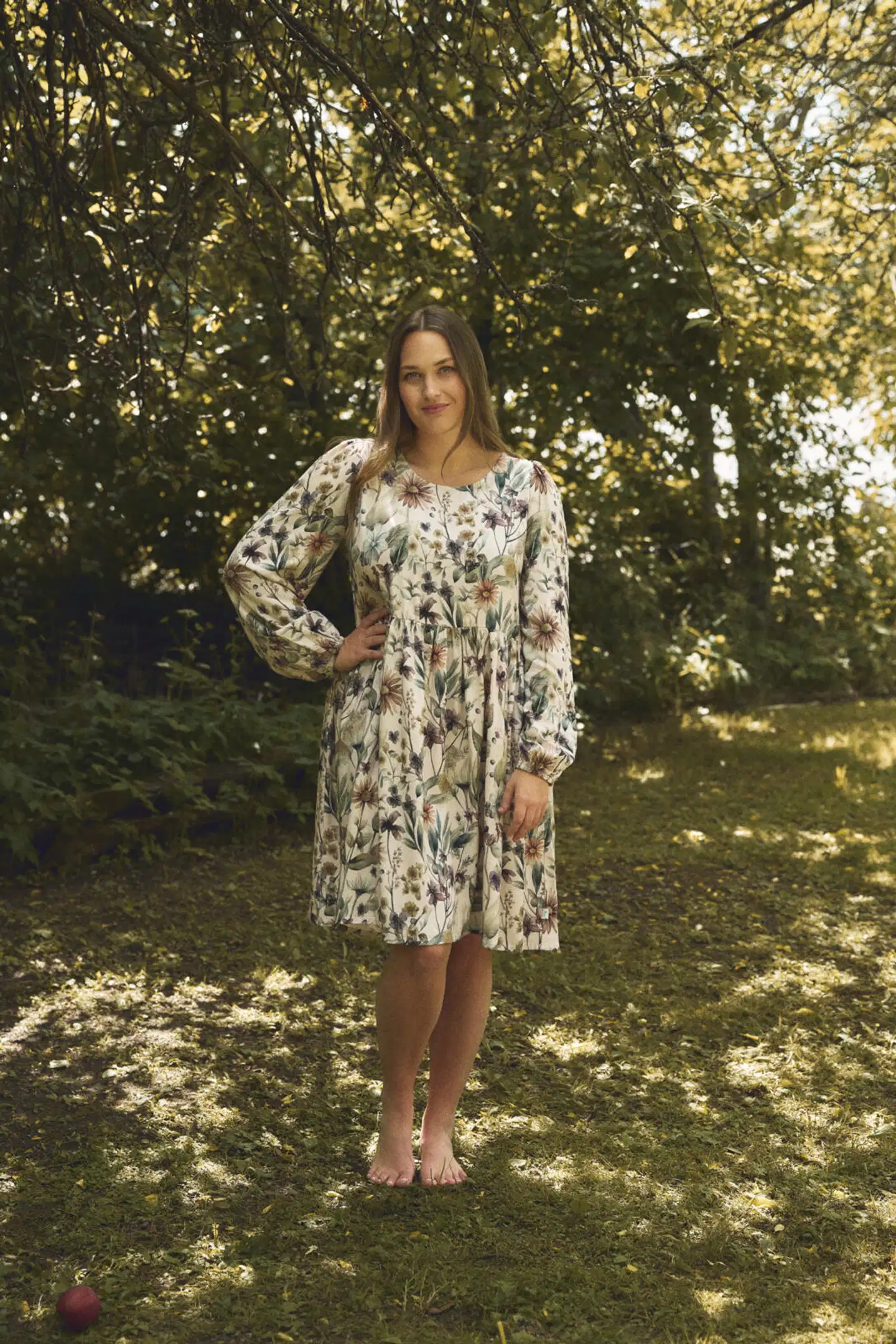 Maia family naisten mekko Iiris Kissanminttu 205925 - vaaleanpunainen - 5