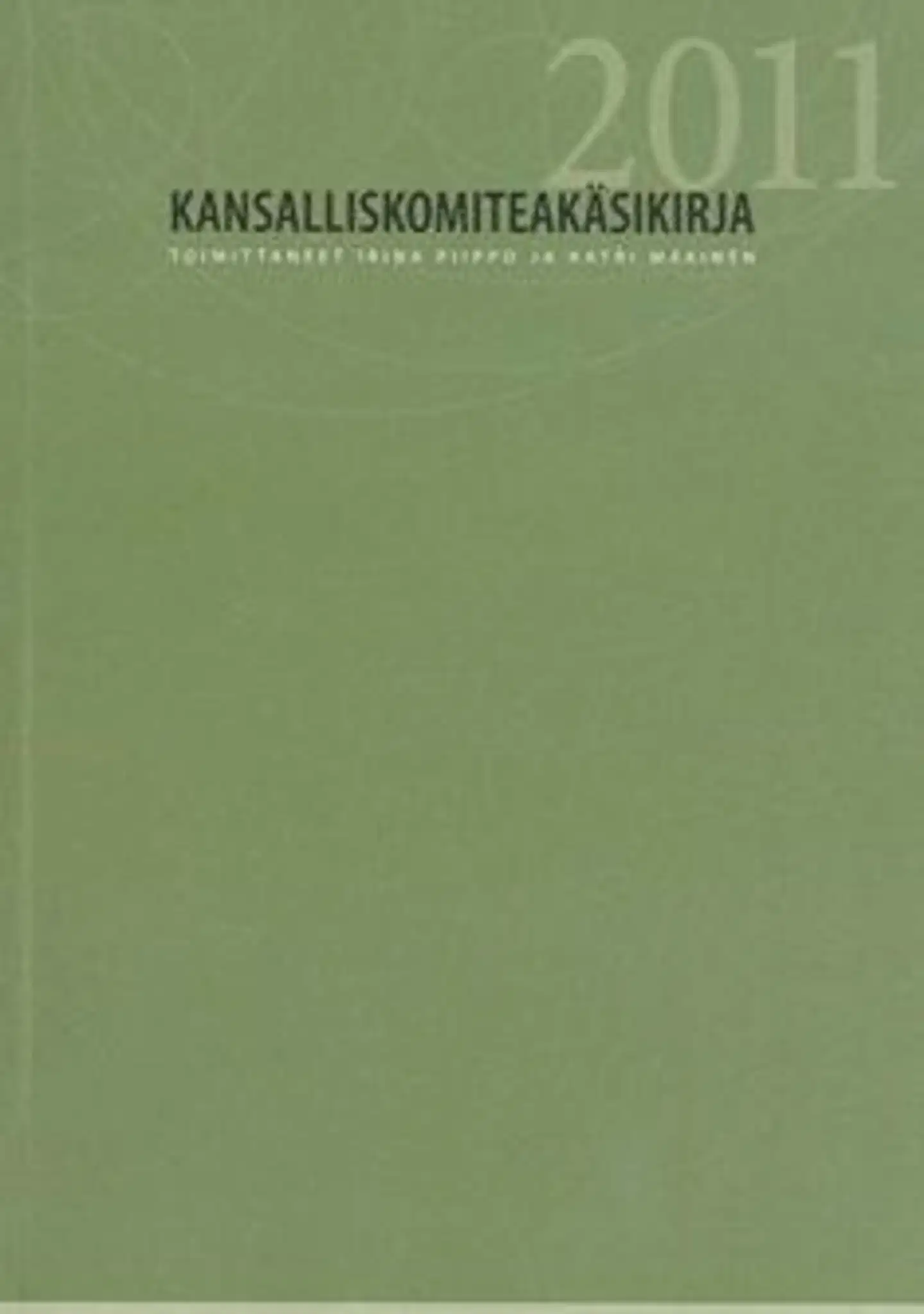 Kansalliskomiteakäsikirja 2011