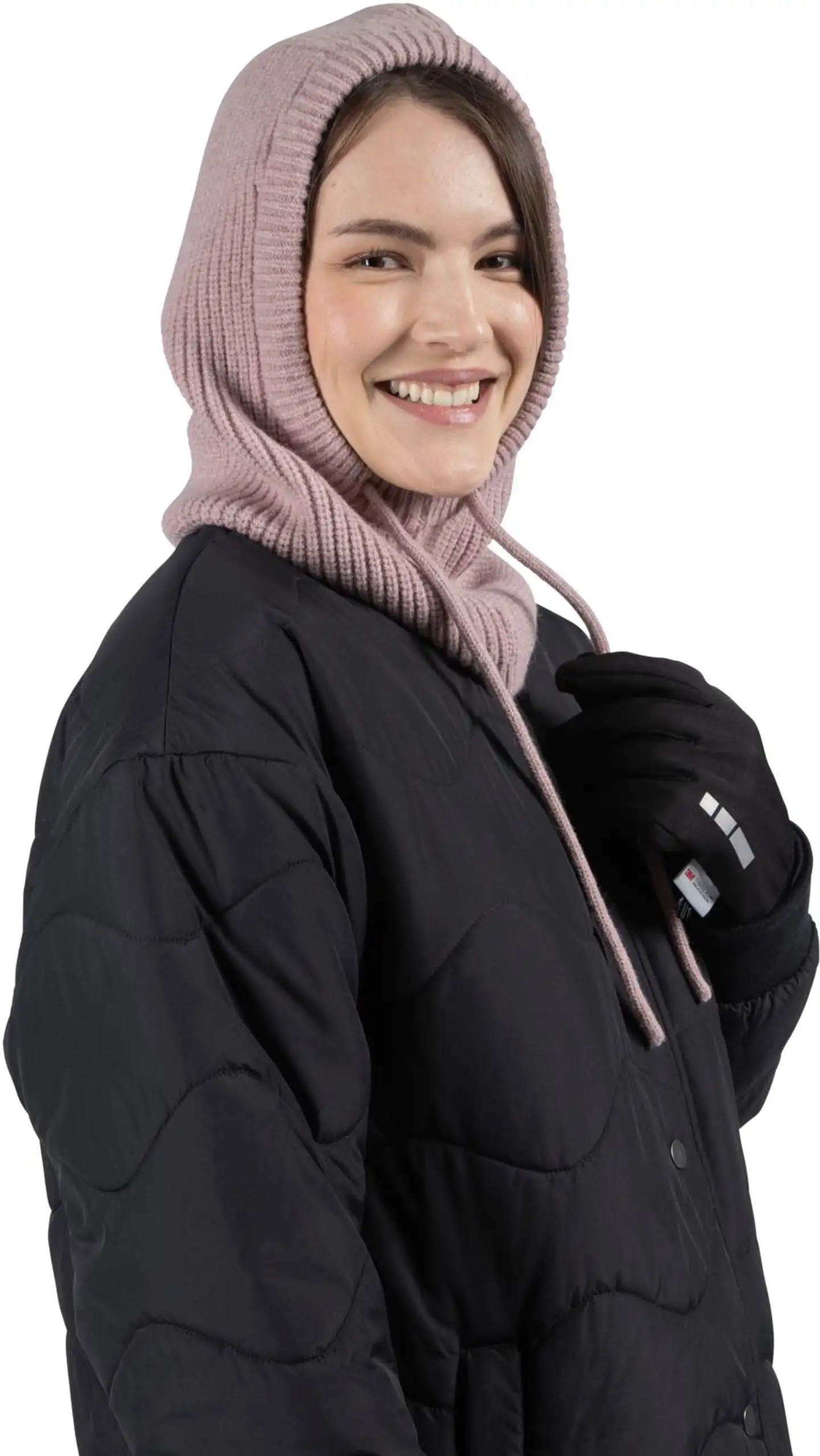 House naisten kevytvanutakki 225H052601 - BLACK - 8