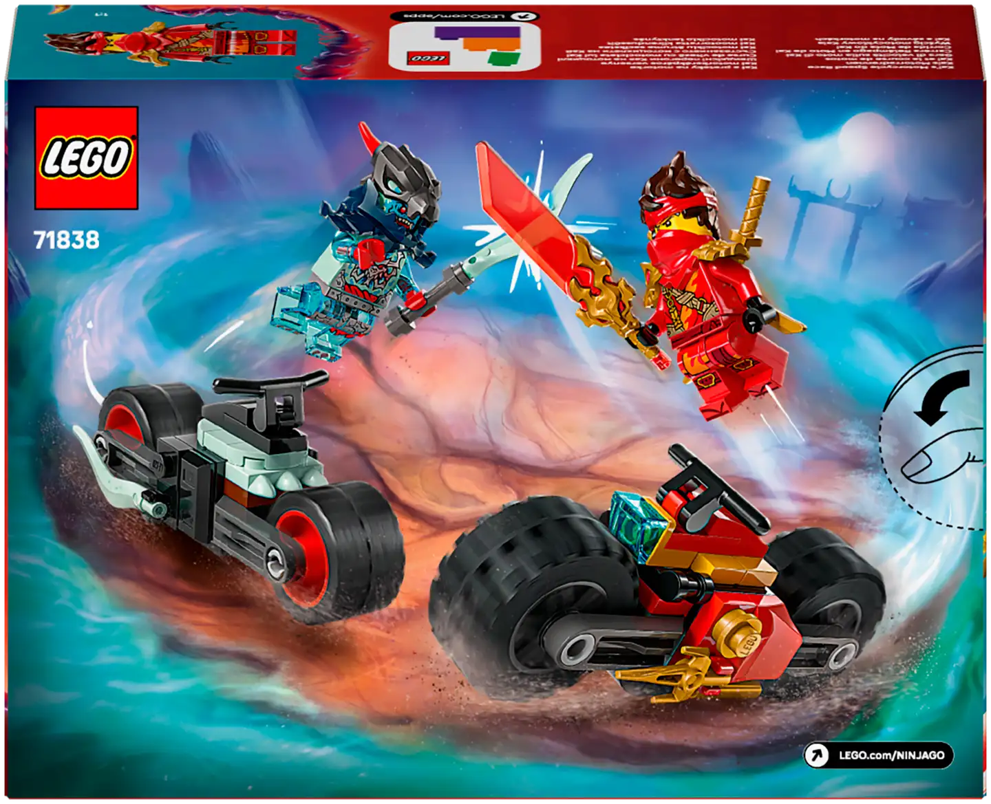 LEGO® Ninjago 71838 Kain vauhdikas moottoripyöräkisa - 3
