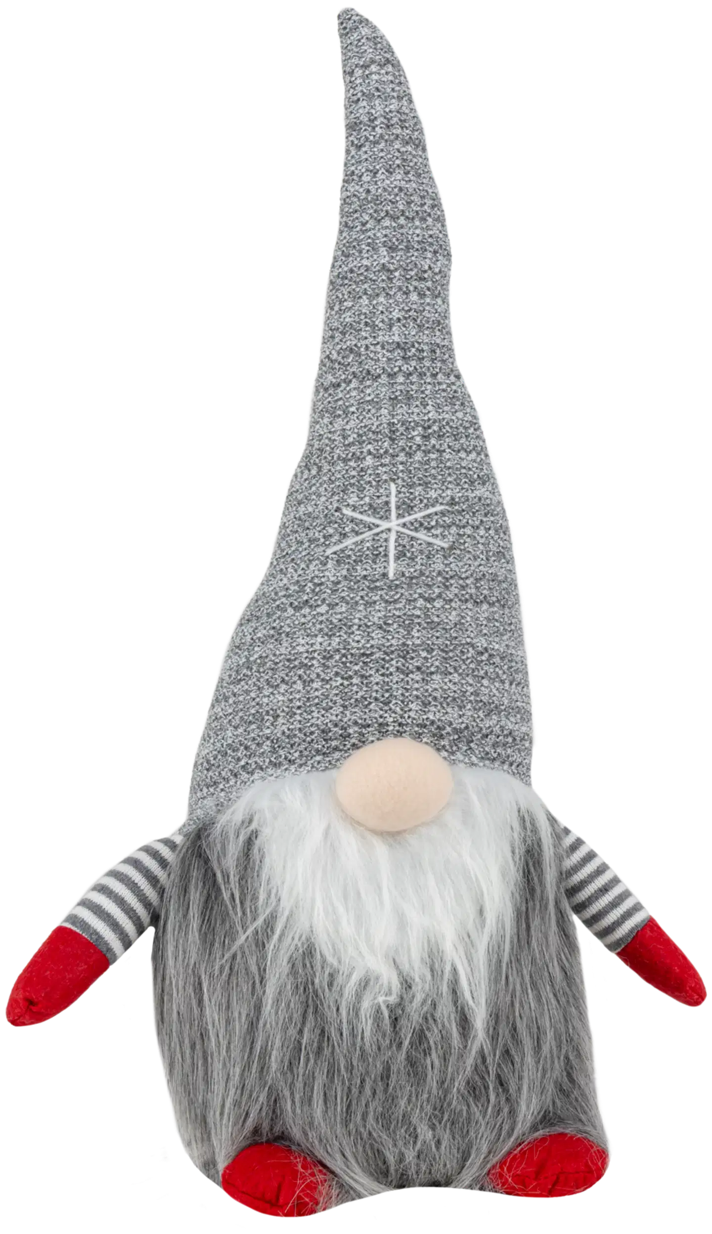 Joulutonttu harmaahapsi 56cm