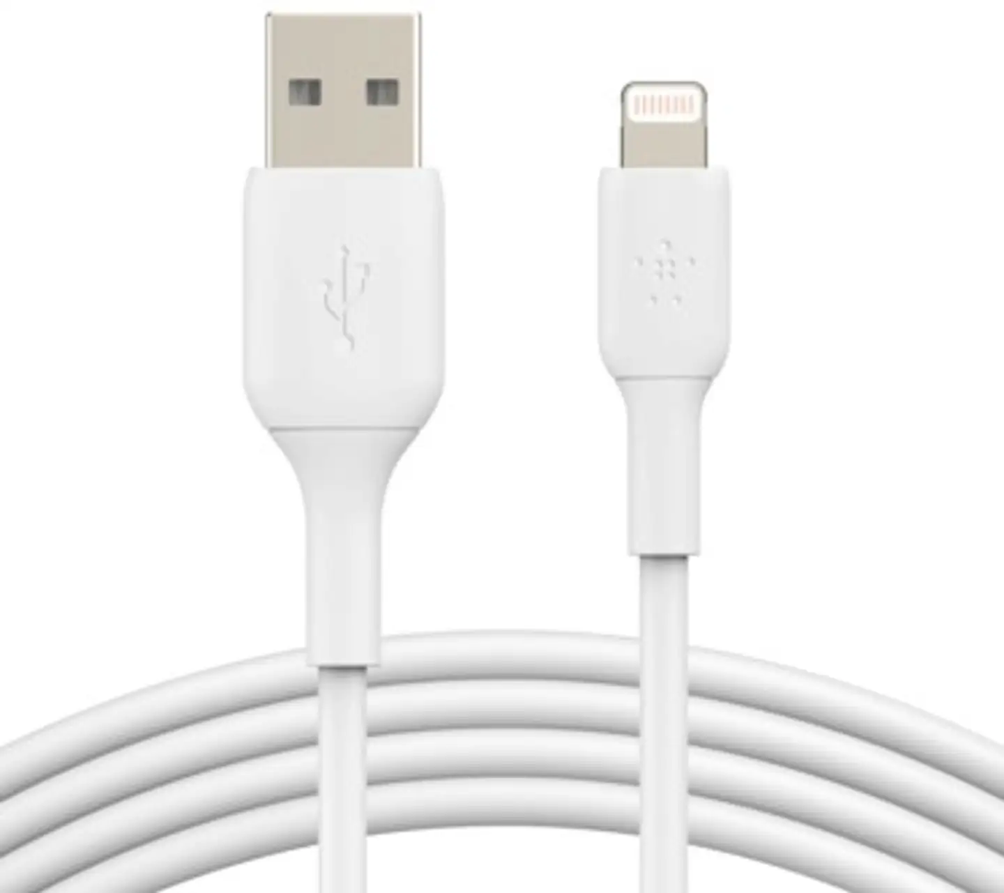 Belkin USB-A / lightning kaapeli 1m, valkoinen