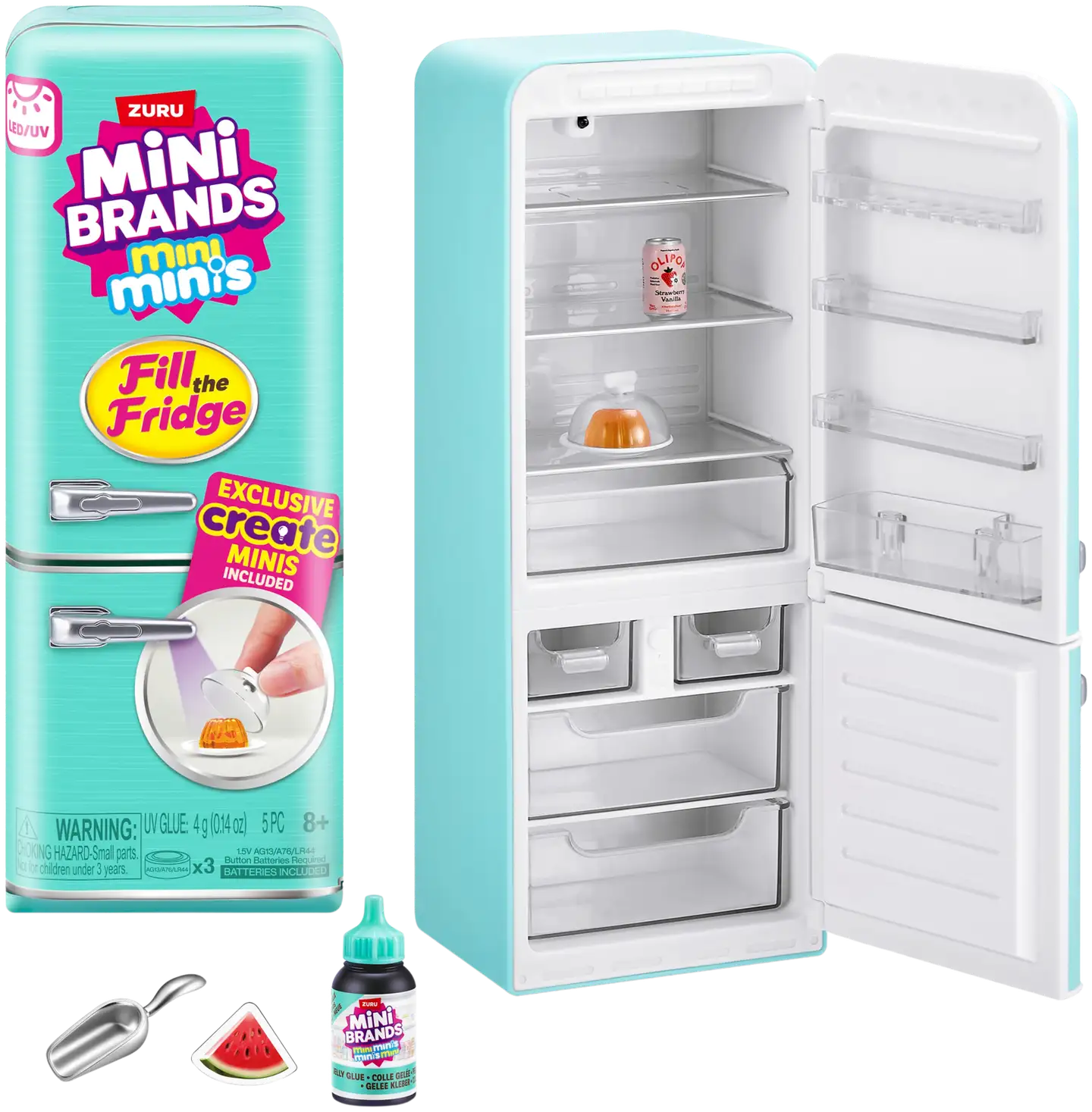 MINI BRANDS lasten leikkisetti Fill the Fridge S1 - 1