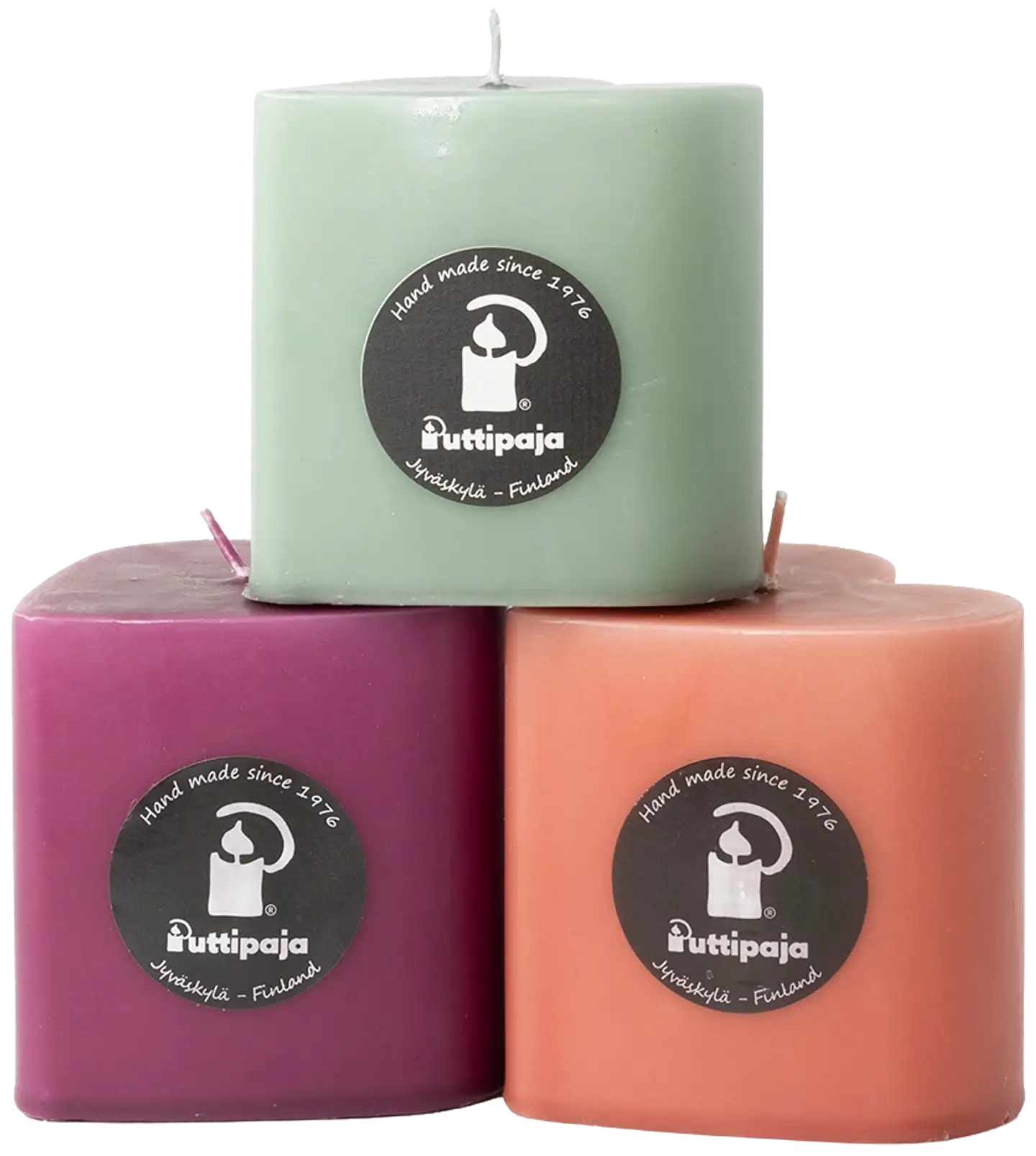 Puttipaja sydänkynttilä lajitelma - 1