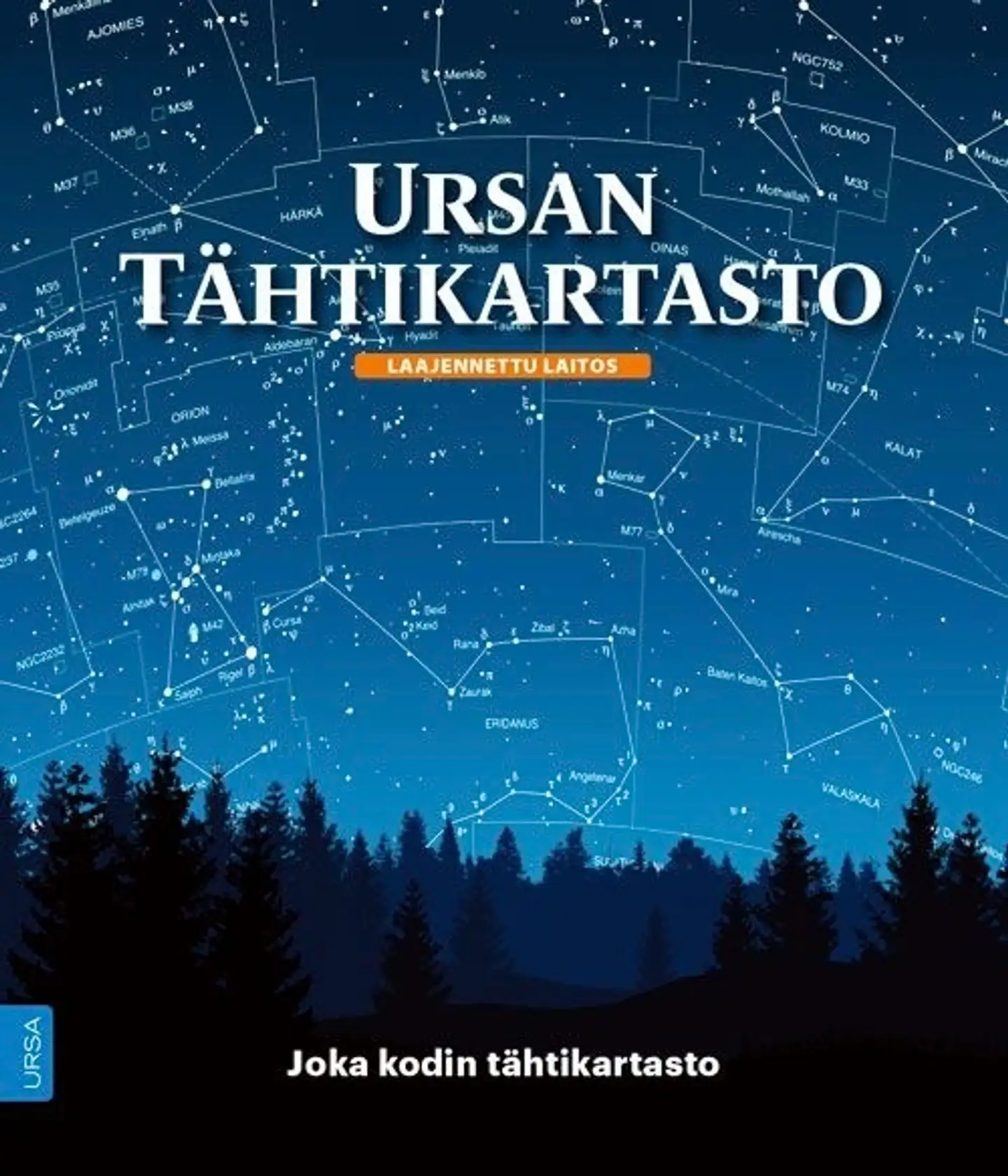 Karttunen, Ursan tähtikartasto - Joka kodin tähtikartasto : Laajennettu laitos