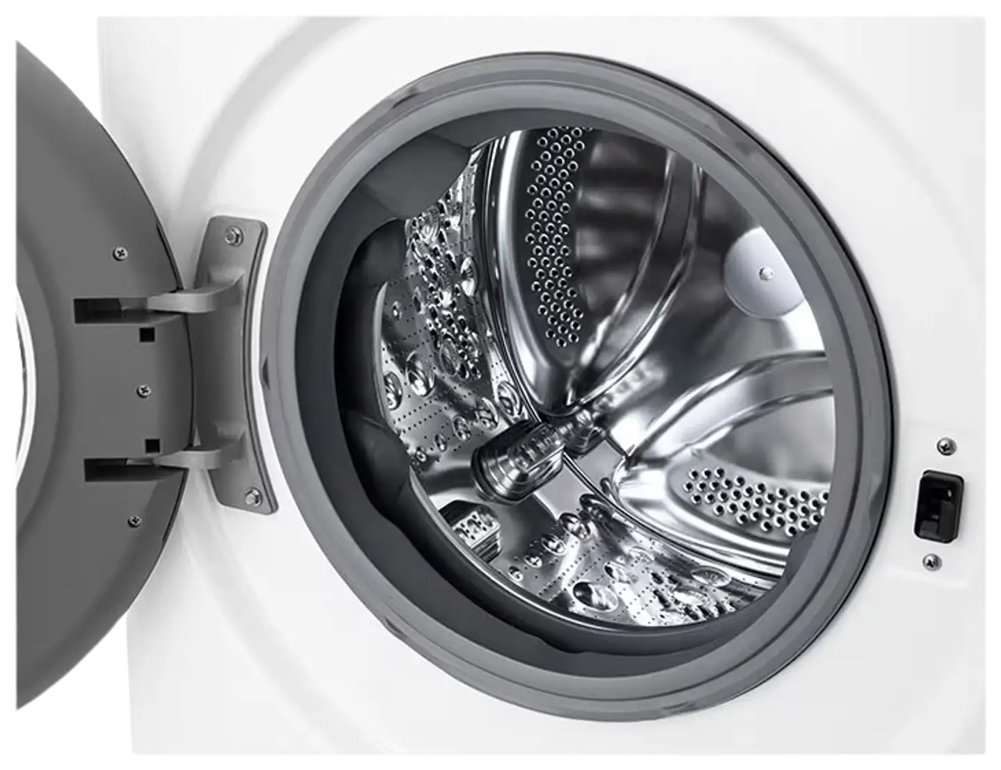 LG edestä täytettävä pyykinpesukone F4Y5EYP6W 11kg valkoinen - 3