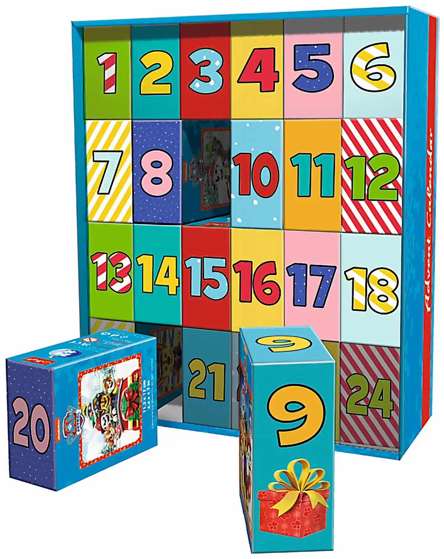 Trefl Paw Patrol palapelisetti joulukalenteri, 24 x 24 palaa - 2