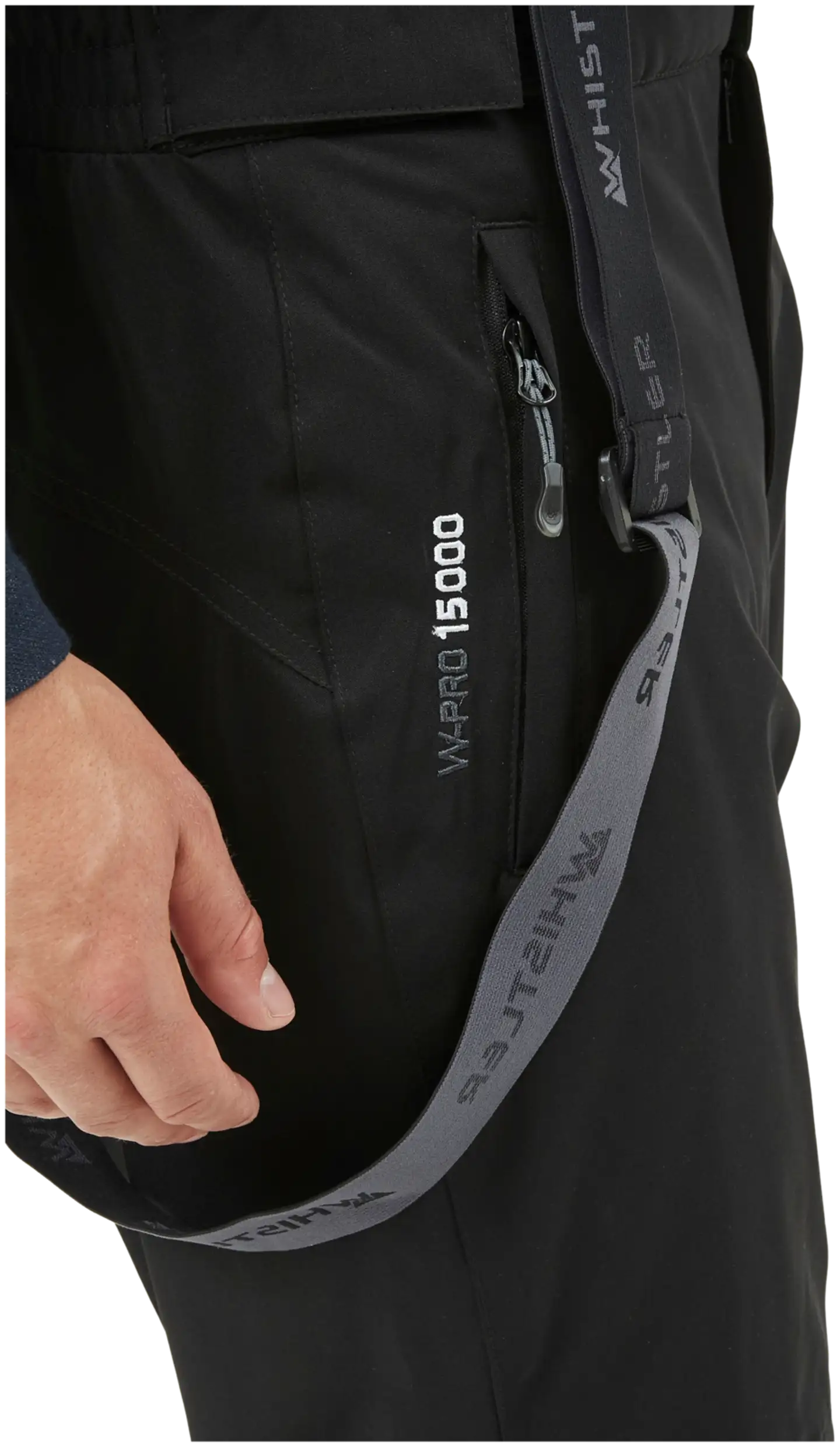 Whistler miesten Gippslang lasketteluhousut - BLACK - 5